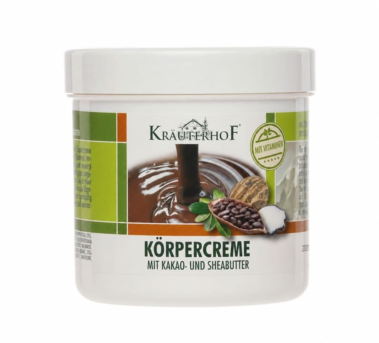Kräuterhof Körpercreme Kräuterhof Körpercreme mit Kakao- und Sheabutter 250ml