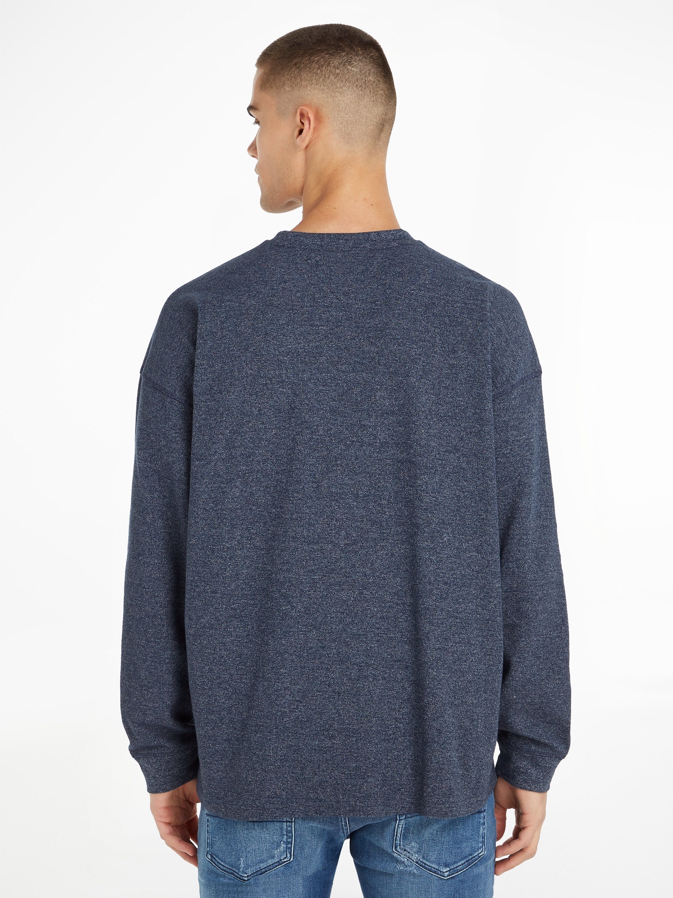 Tommy Jeans Langarmshirt TJM RLX WAFFLE SNIT TEE günstig online kaufen