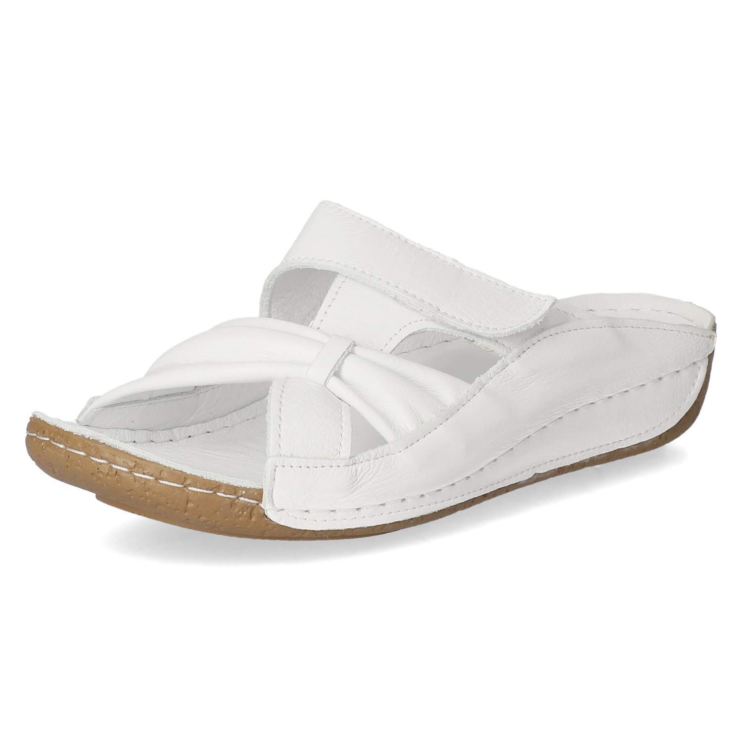 Andrea Conti Andrea Conti 0025303-001 Damen Glattleder weiss Pantolette günstig online kaufen
