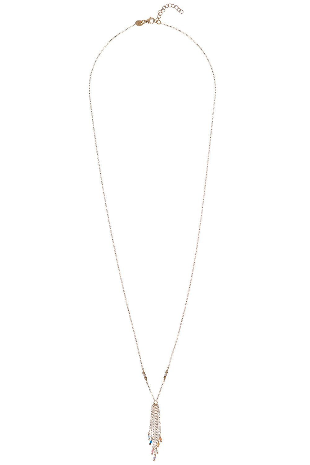Alisia Kette mit Anhänger Damen-Prism Vergoldet mit bunten n