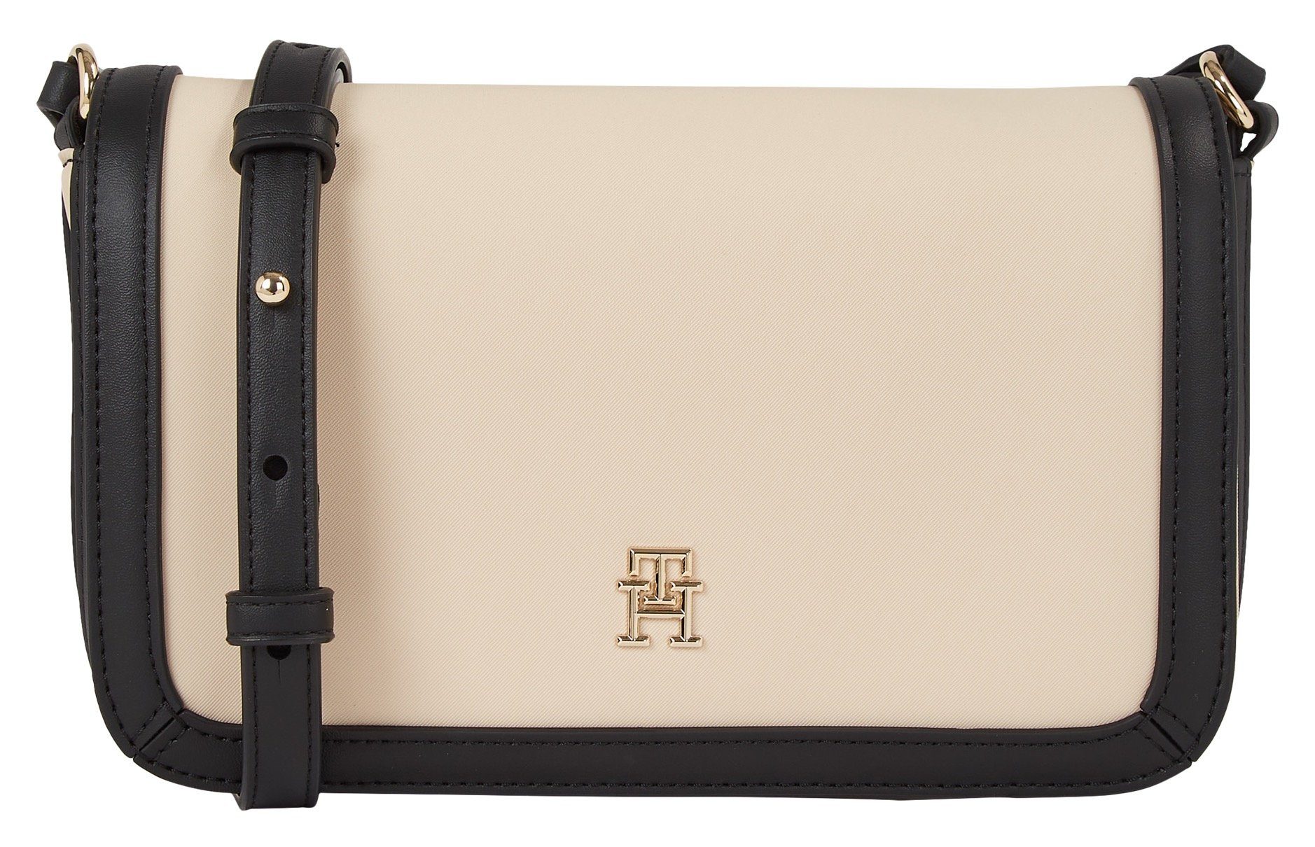 Tommy Hilfiger Umhängetasche TH ESSENTIAL S FLAP CROSSOVER CB, im  praktischen Format