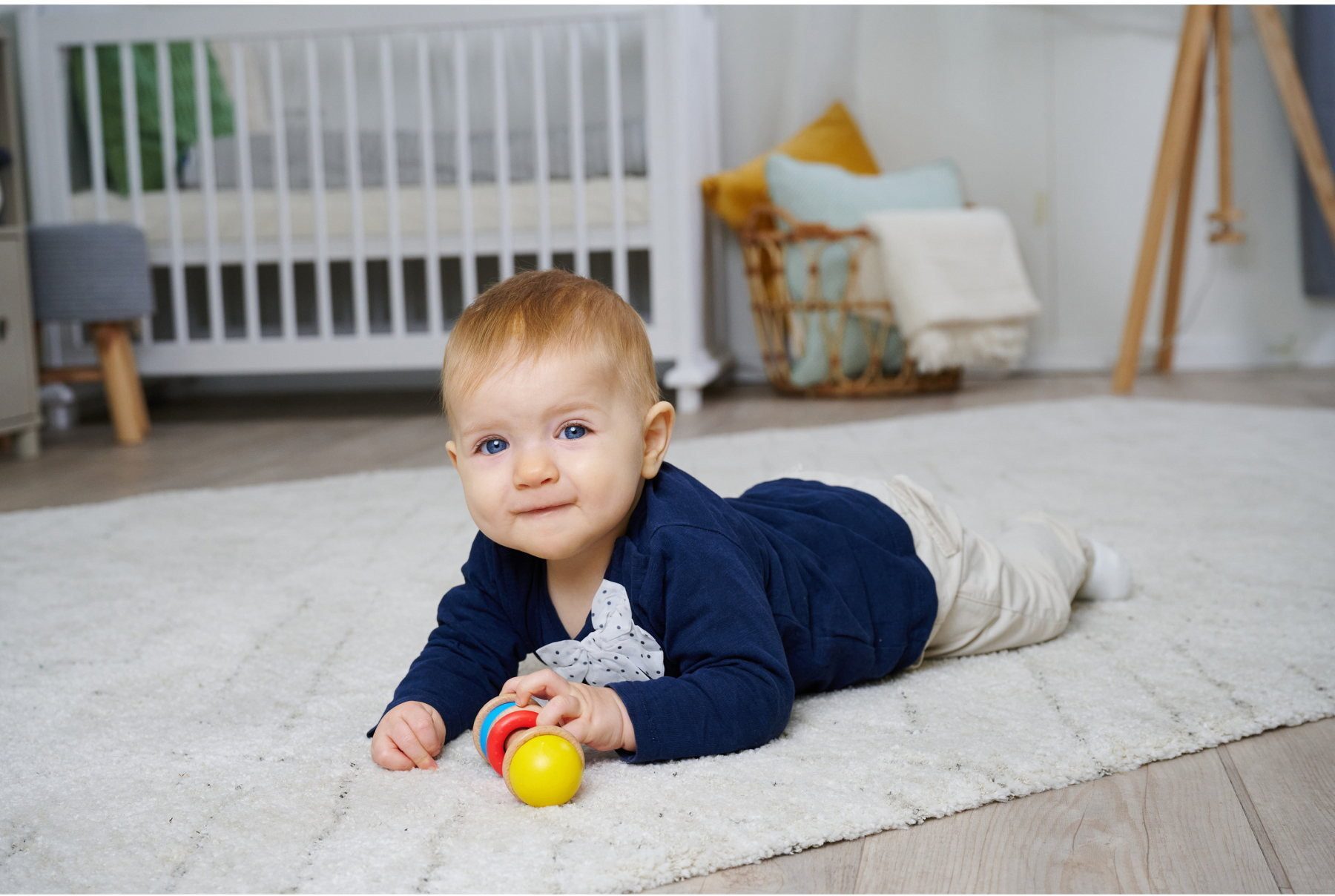 Eichhorn Rassel Babywelt Baby Greifling-Rasselstab 100007802