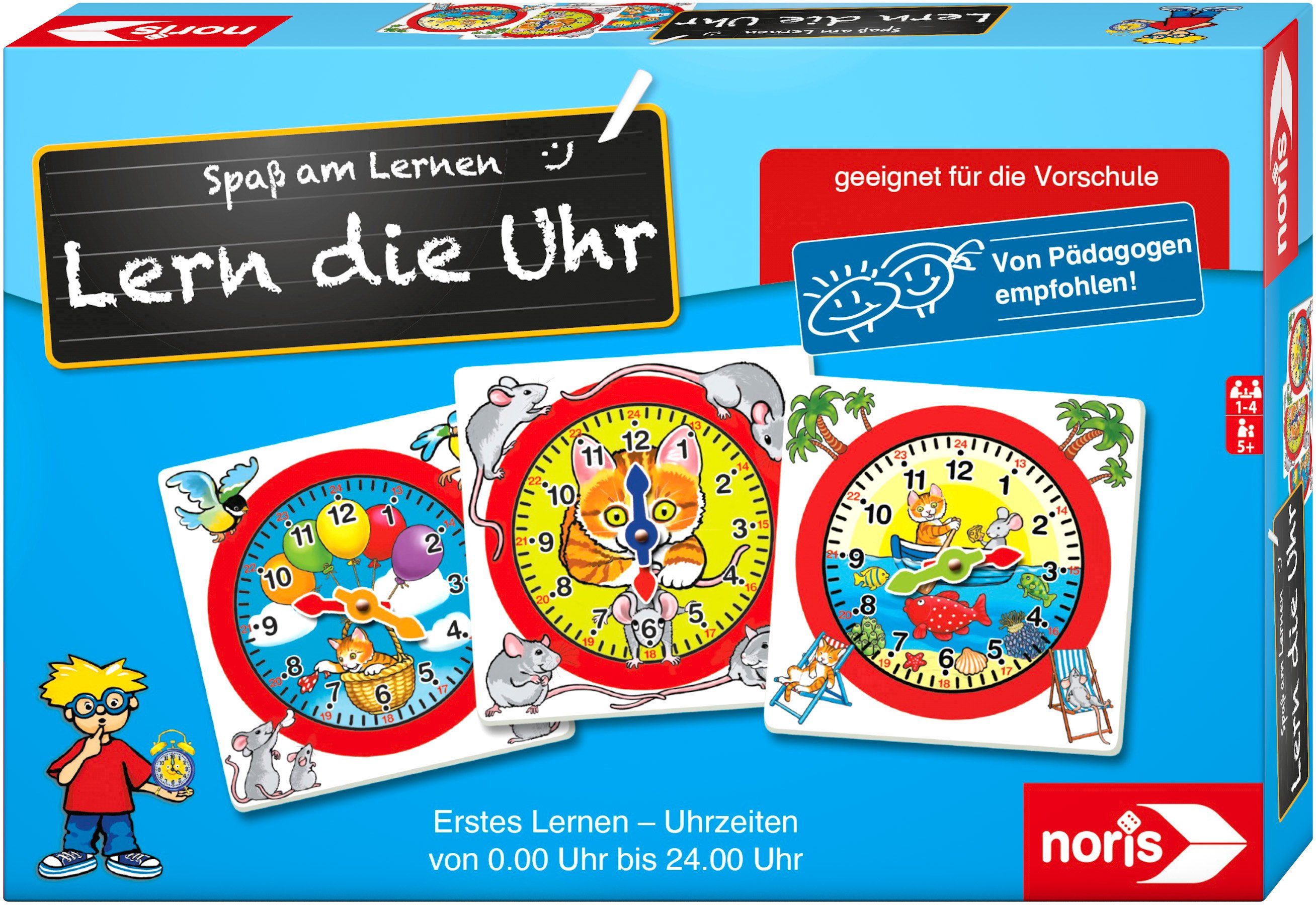 Spiel Lern die Uhr