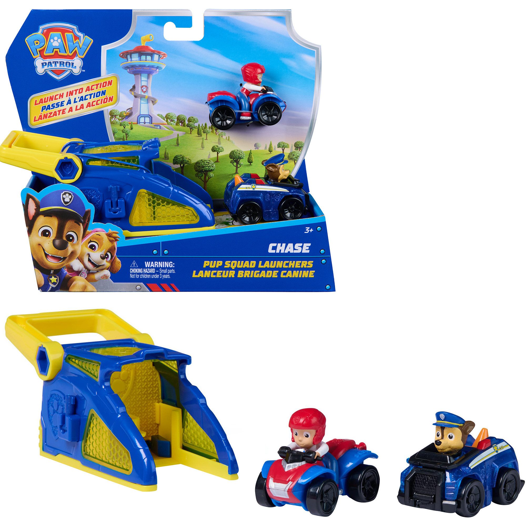 PAW PATROL Spielzeug-Auto Spin Master Paw Patrol - Pup Squad Launcher mit