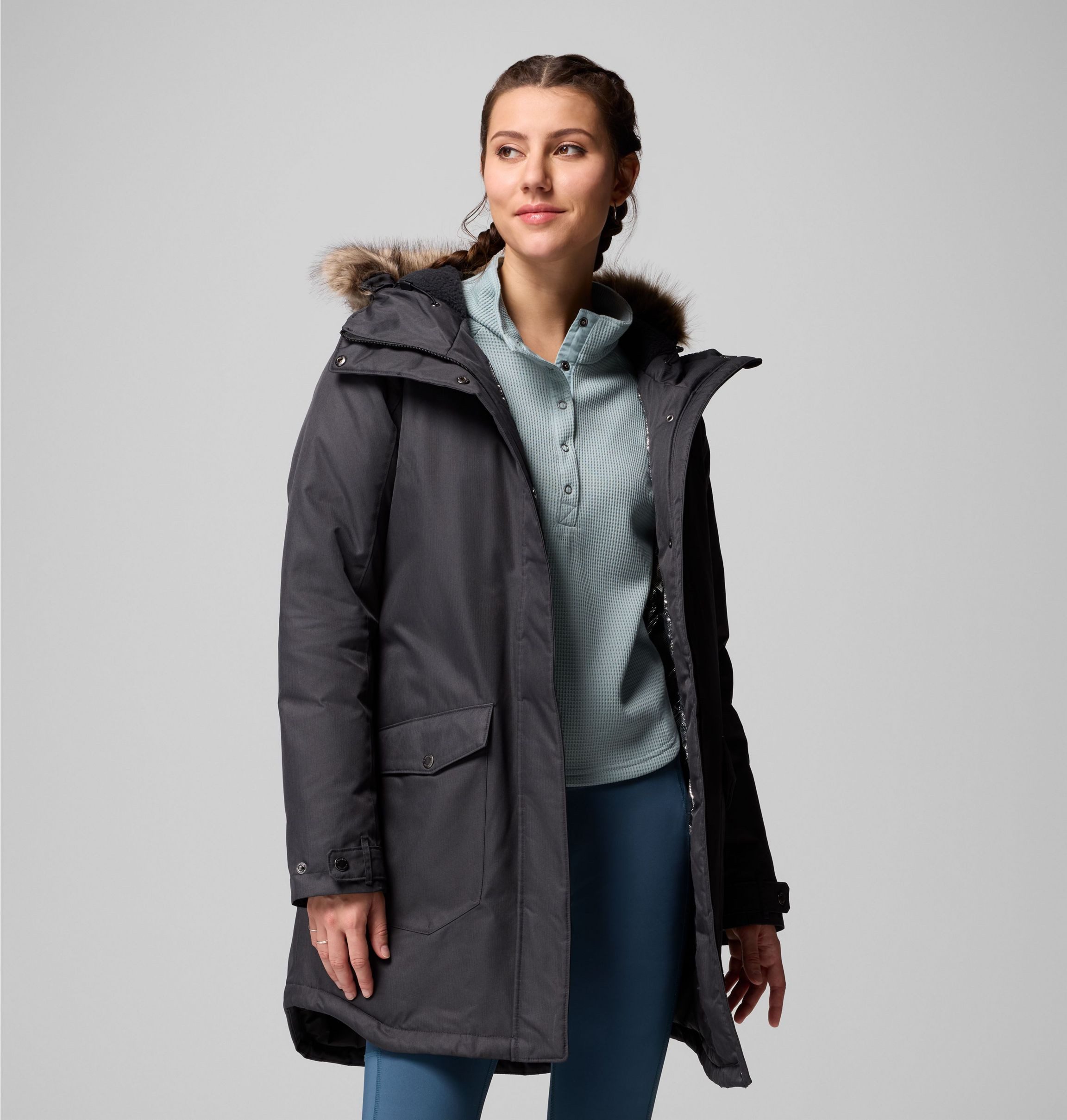 Columbia Parka SUTTLE MOUNTAIN LONG INSULATED günstig online kaufen