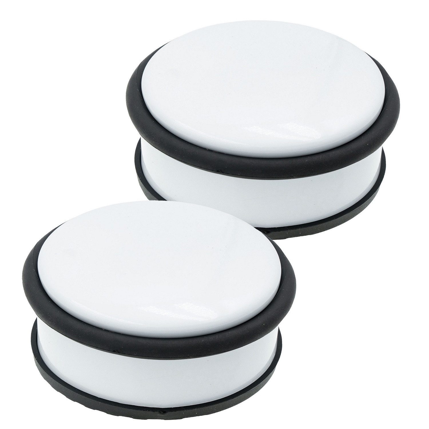 hrb Bodentürstopper Türstopper aus Edelstahl schwerer Stopper für Boden (2 St)