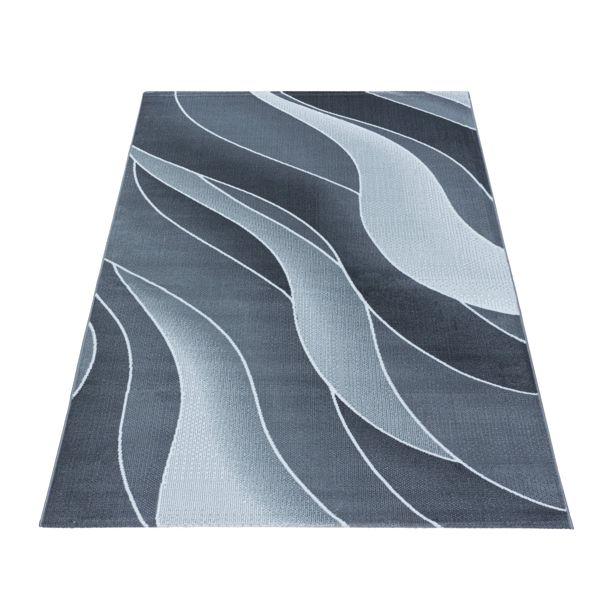 SIMPEX24 Designteppich Wellen Design, Läufer, Höhe: günstig online kaufen