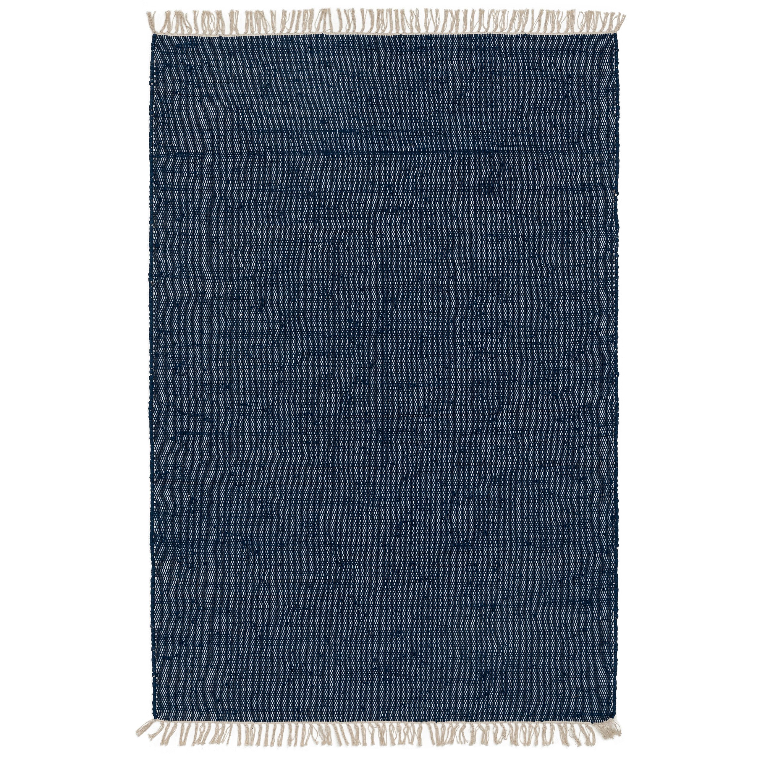 Interiyou Teppich Toledo, Rechteckig, Höhe: 5 mm, Teppich Wohnzimmer, Flur, pflegeleicht, 100% recycelte Baumwolle
