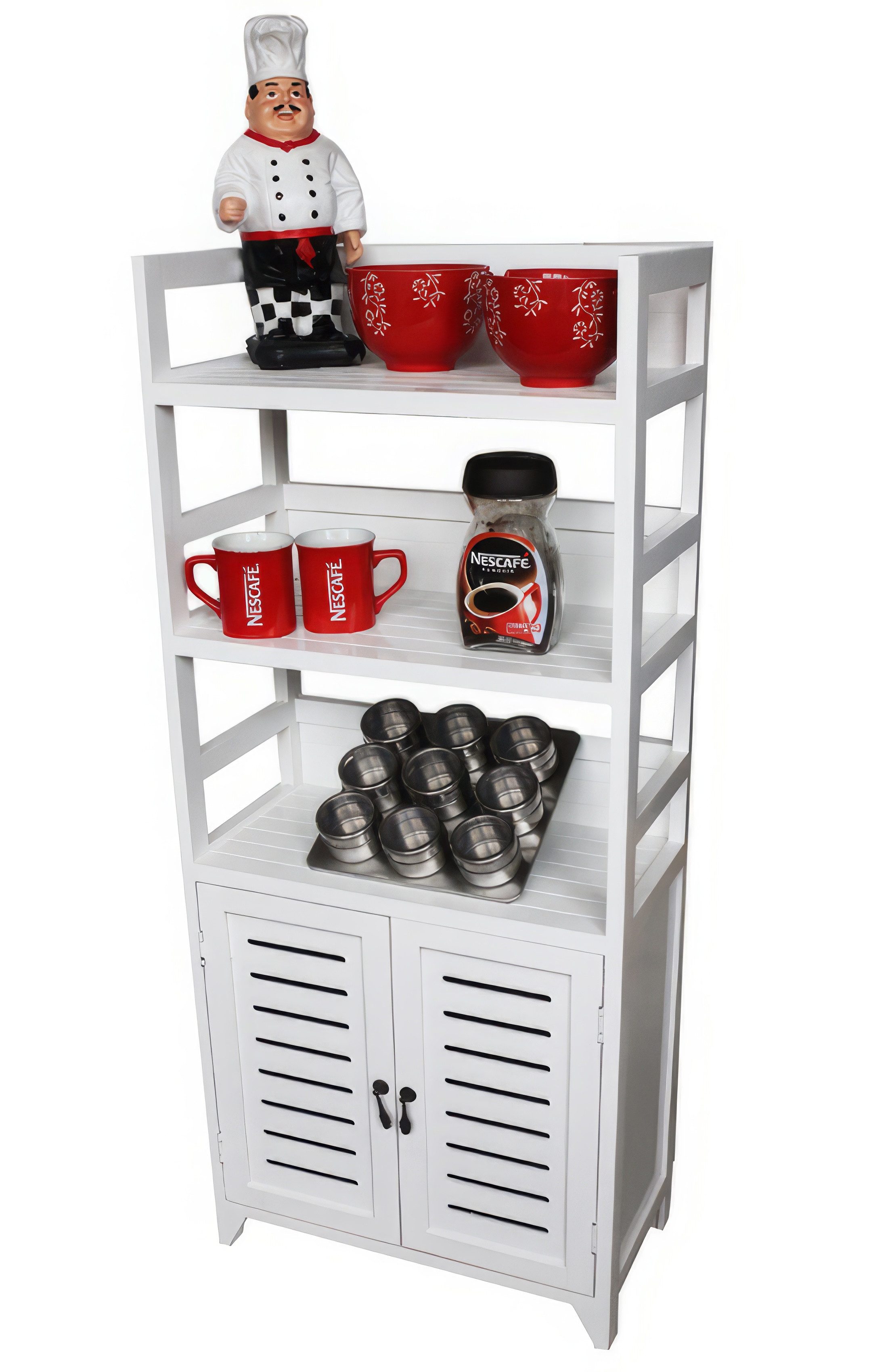 Yudu Küchenregal Kommode Schrank Regal Haushaltsregal Allzweckregal