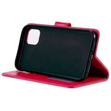 CoverKingz Handyhülle Hülle für Samsung Galaxy A03 Handyhülle Flip Case Cover Schutzhülle 16,5 cm (6,5 Zoll), Klapphülle Schutzhülle mit Kartenfach Schutztasche Motiv Mandala