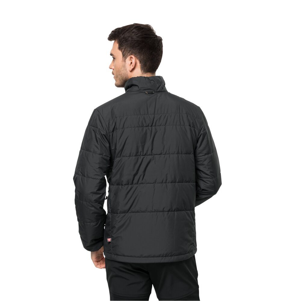 Jack Wolfskin Winterjacke Jasper 3in1 (wasser-winddicht, atmungsaktiv, warm) dunkelrot Herren