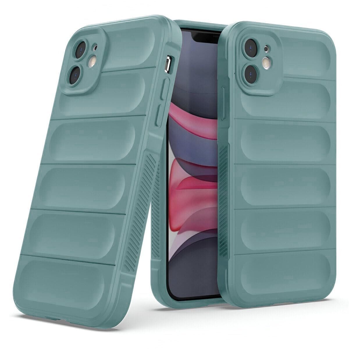 betterfon Handyhülle Outdoor Case für Apple iPhone 12 Back Cover Bumper TPU Case, Stoßfestes TPU, formstabil, flexibel & mit Kameraschutz