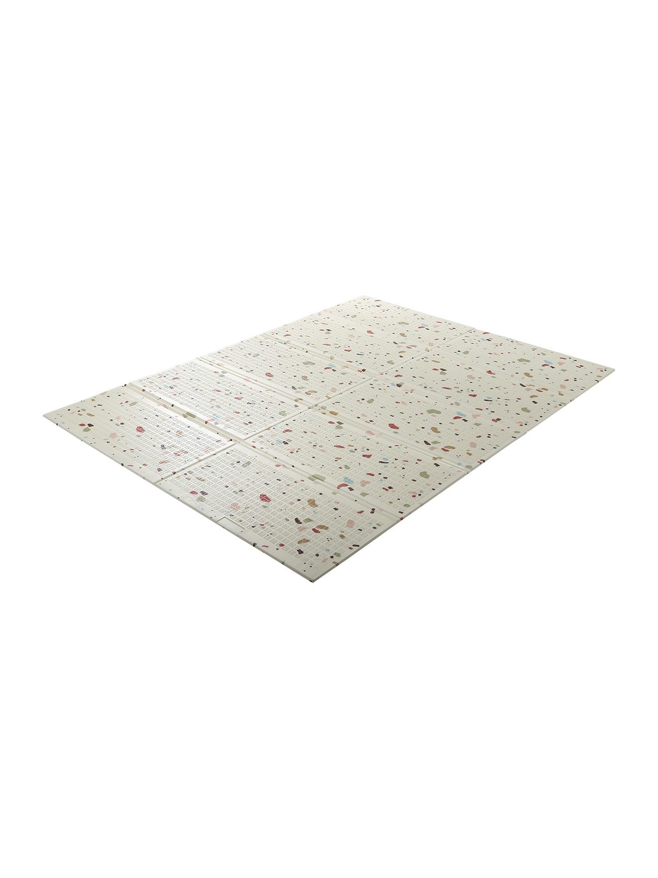 Krabbeldecke 1008808005, vertbaudet, mit Reliefprägung, Schaumstoff