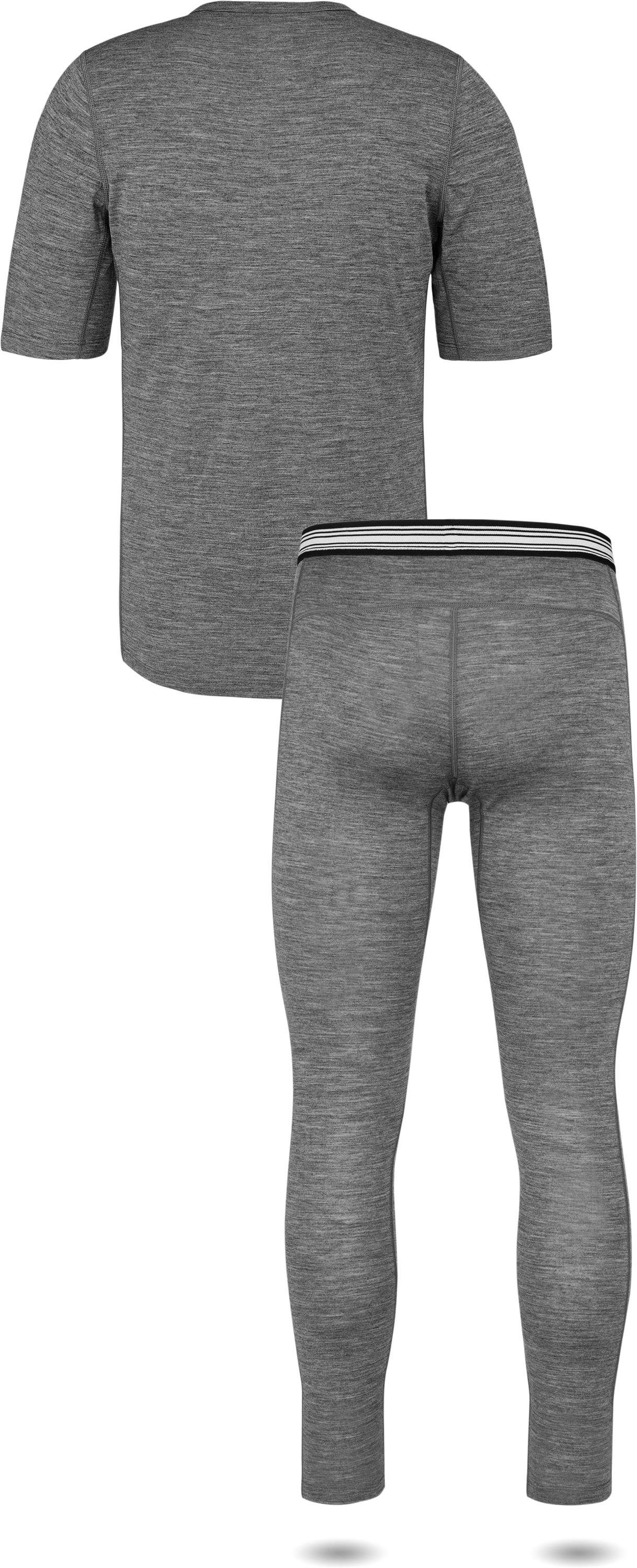 normani Thermounterhemd Herren Merino-Set T-Shirt und Unterhose Thermounter günstig online kaufen