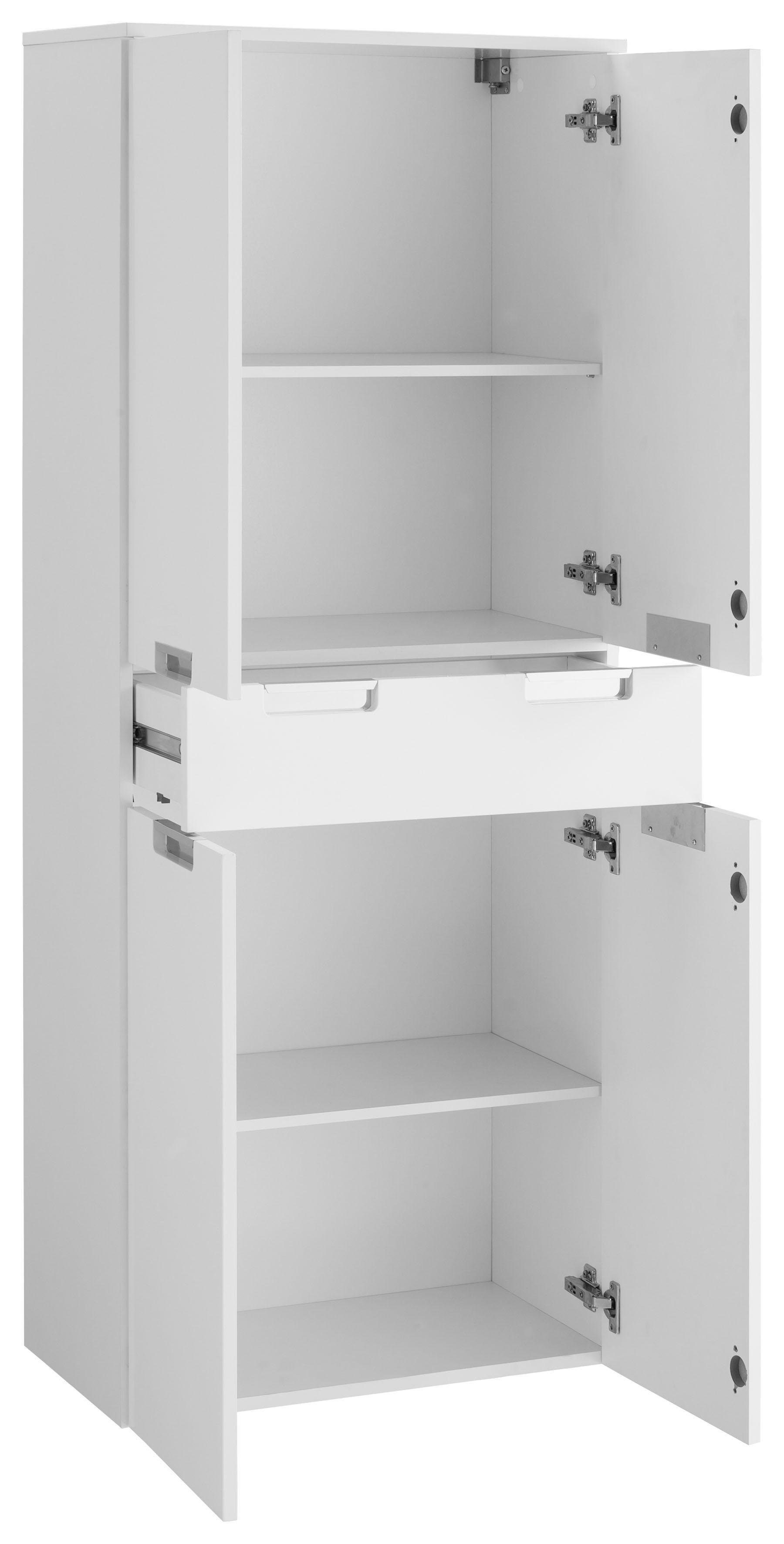 Schildmeyer Hochschrank Mars, Hochschrank, melaminharzbeschichtet,Made in Germany, B: 65 cm Solide Verarbeitung - Dieses Produkt ist in Deutschland gefertigt