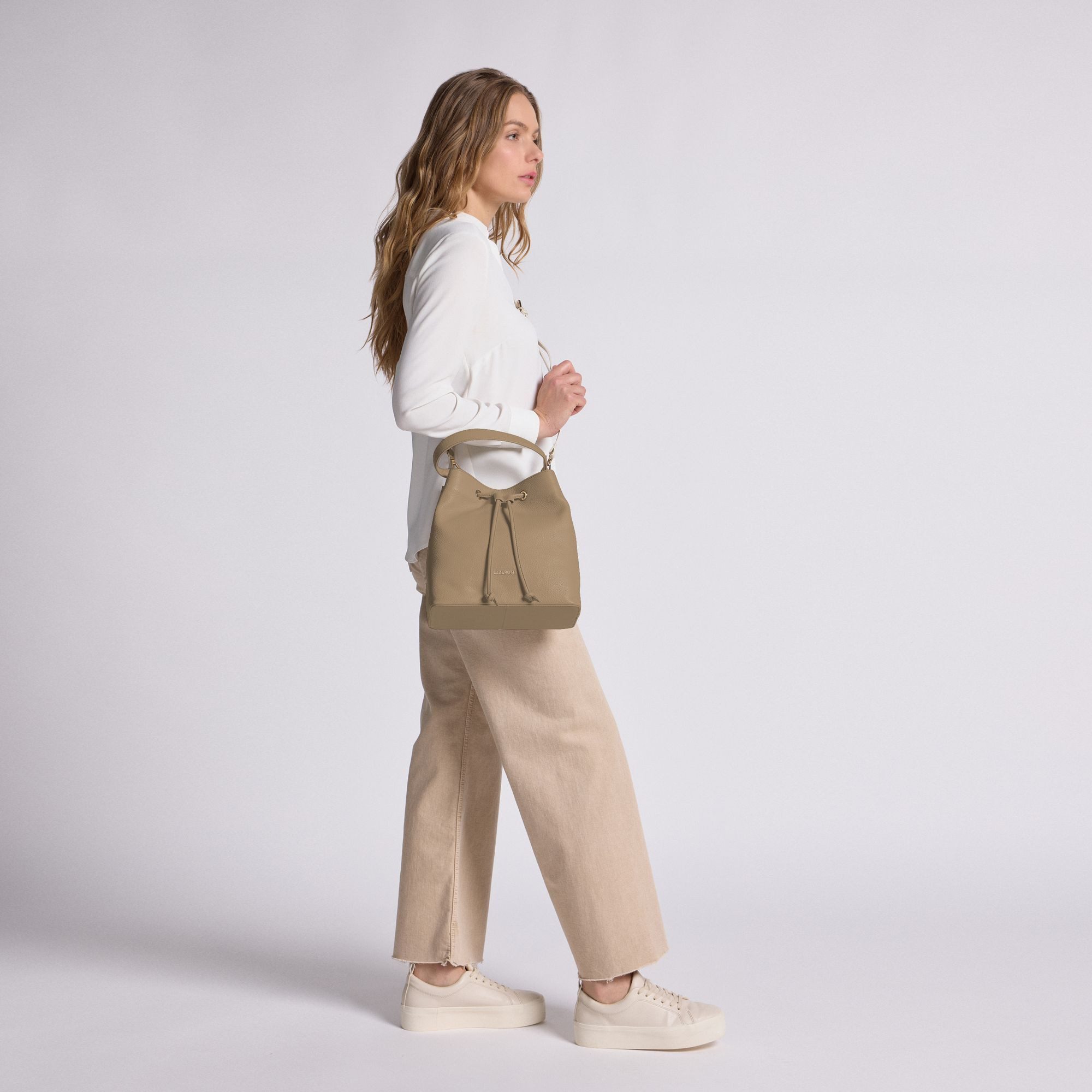 Lazarotti Beuteltasche Bologna Leather, Leder günstig online kaufen