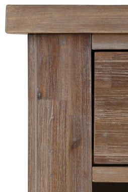 Home affaire Sideboard Magnolia, im rustikalem Flair, aus massivem Akazienholz