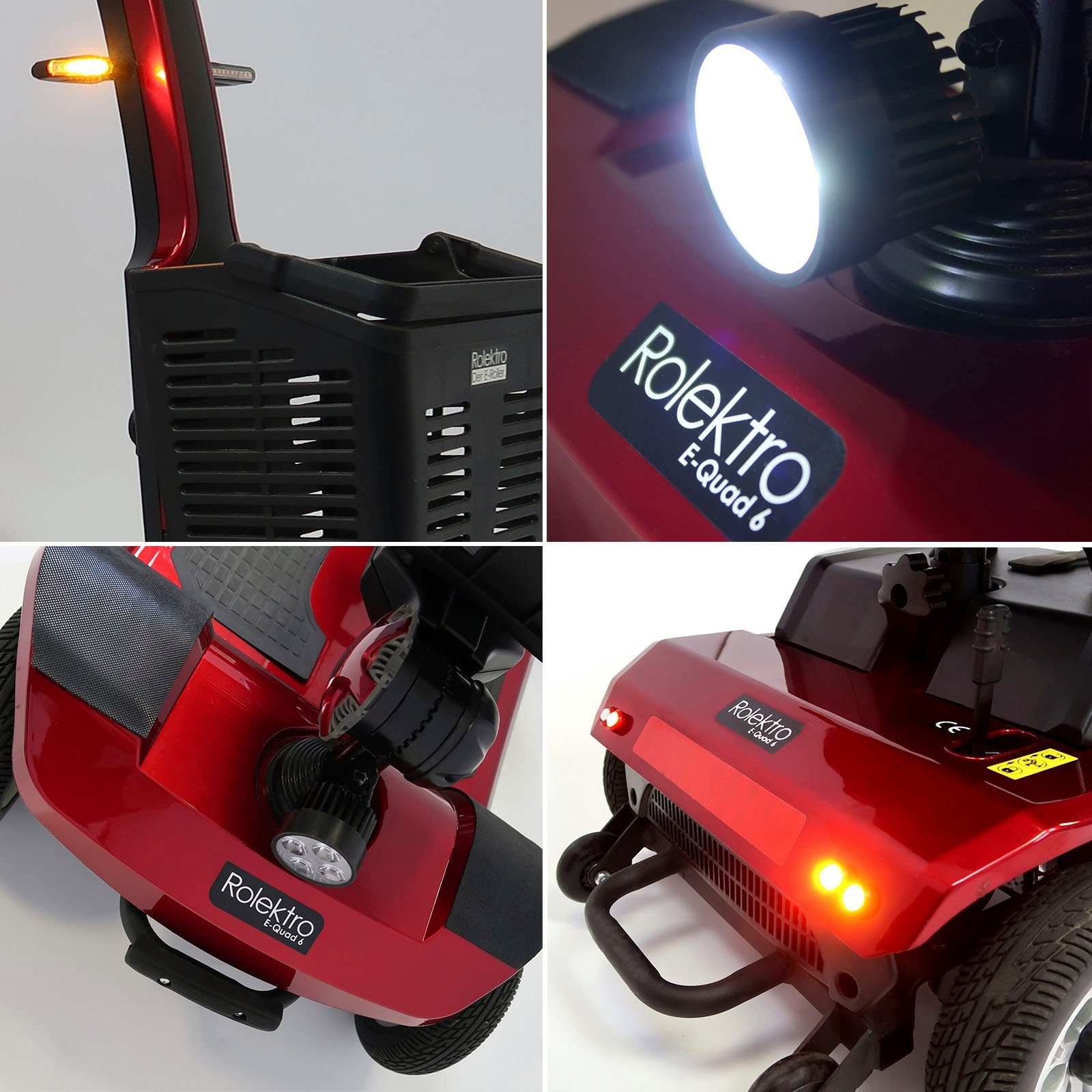 Rolektro Elektromobil E-Quad km/h 6, 6 300 W