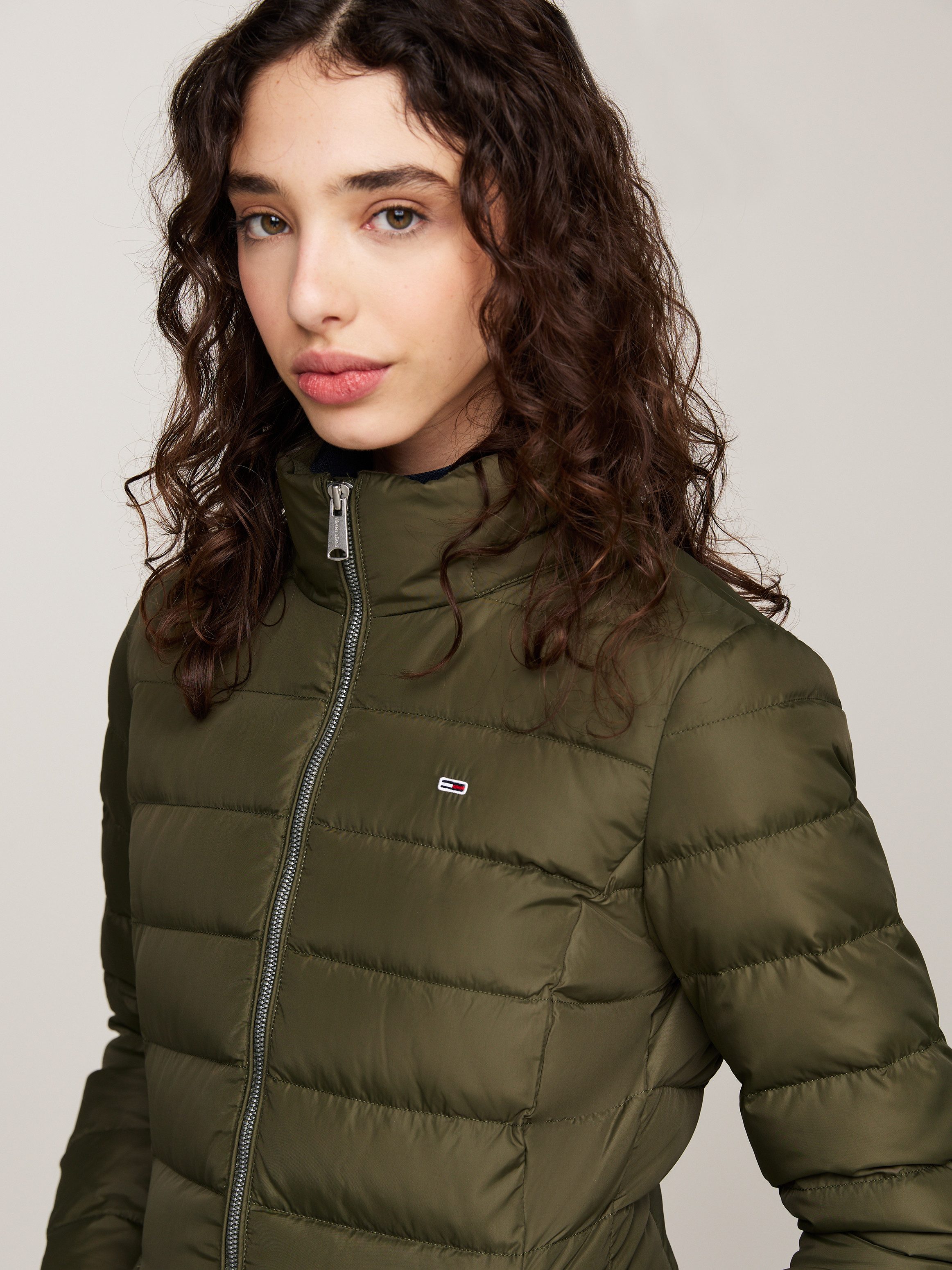 Tommy Jeans Steppmantel TJW ESSENTIAL HOODED günstig online kaufen