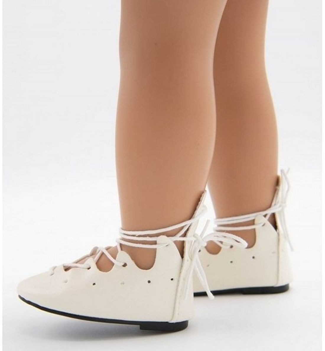 I´m a Girly Puppenkleidung Puppenschuhe Schuhe Ballerinas weiß Puppenbeklei günstig online kaufen