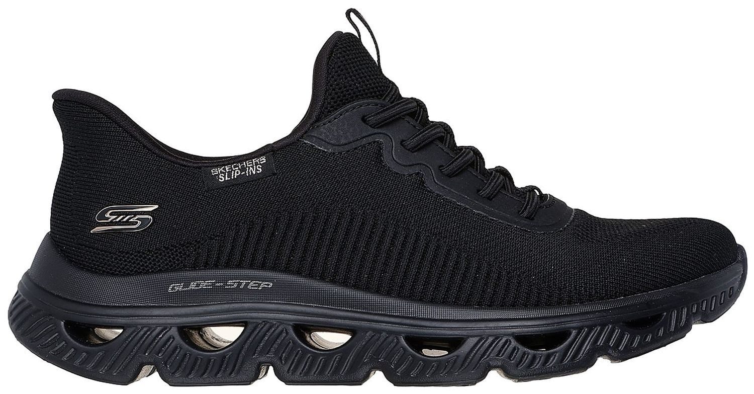 Skechers Skechers Bobs Arc Waves Slip-On Schwarz BBK Сліпери