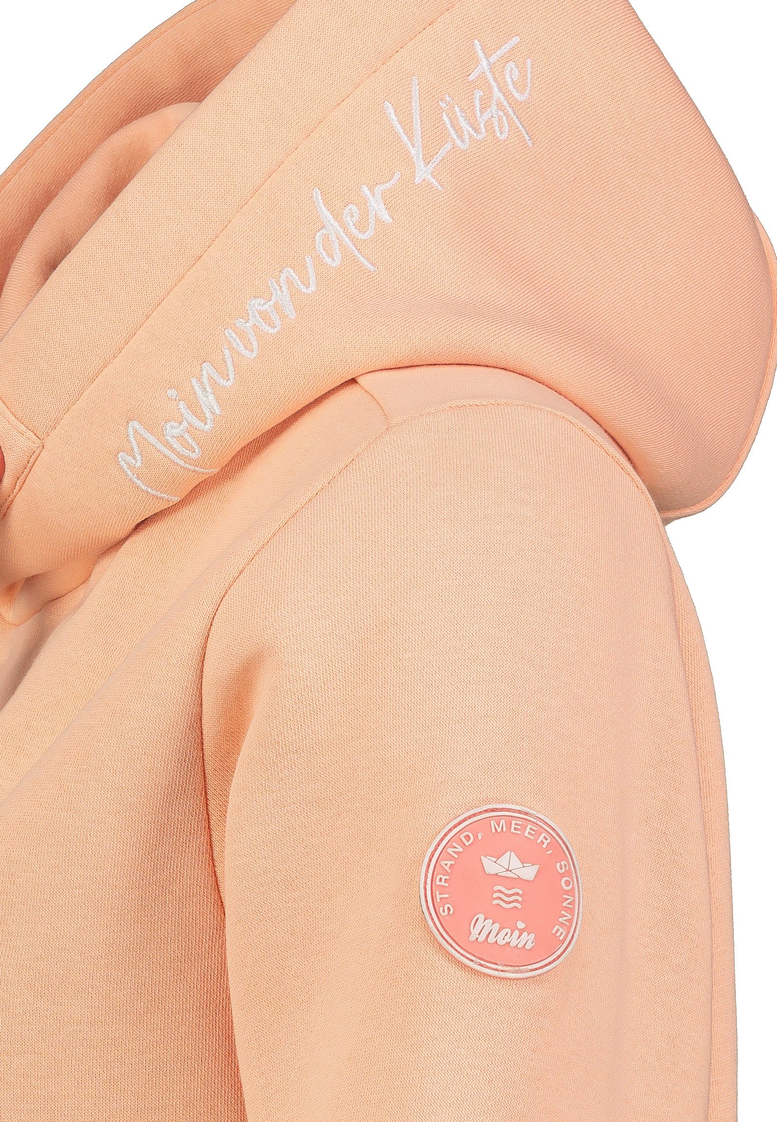 Eight2Nine Kapuzenpullover Damen Hoodie Kapuzenpullover mit Küstenprint Sweater, Kapuzensweatshirt mit Kängurutasche, mit Kapuze