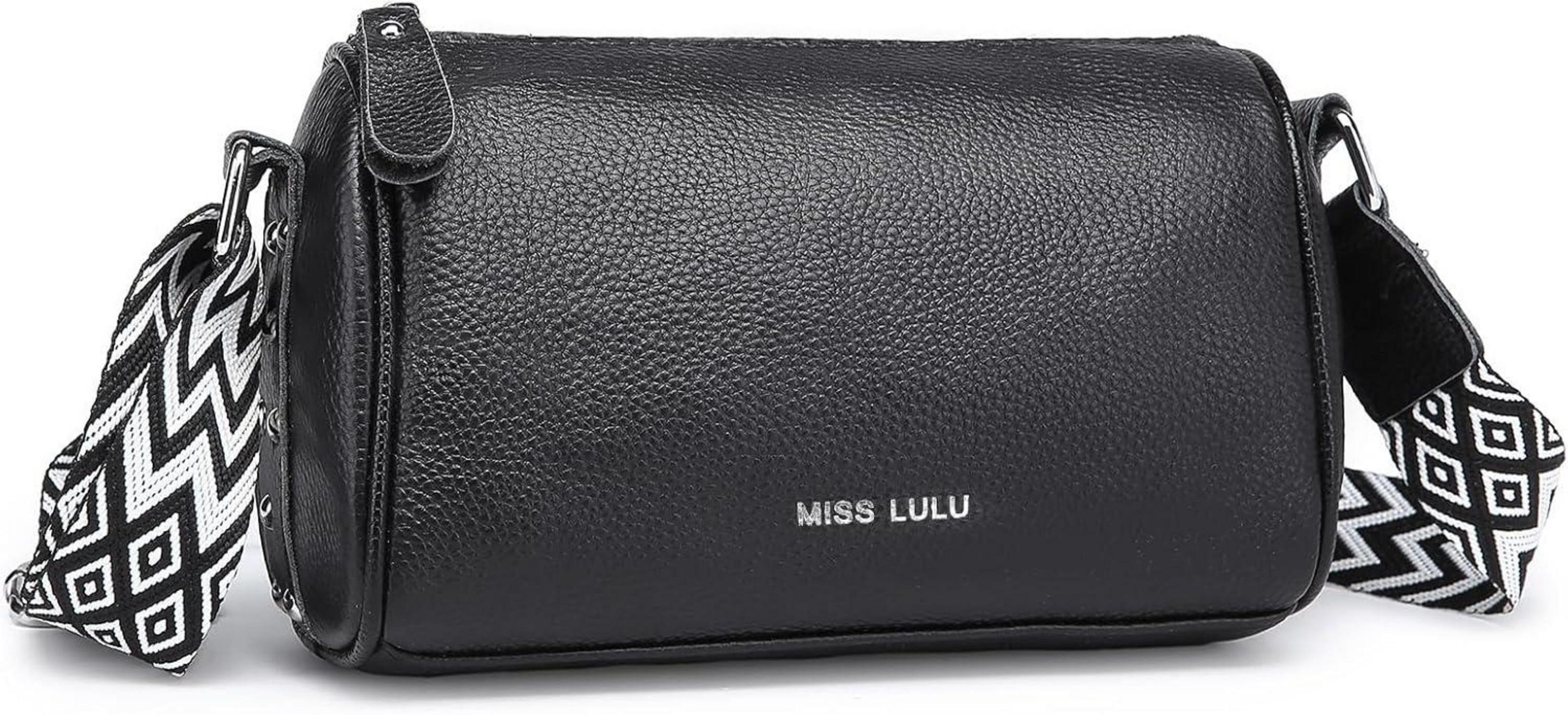 LuxusKollektion Handtasche Umhängetasche Damen Echtes Leder verstellbarem Riemen Vintage-Stil