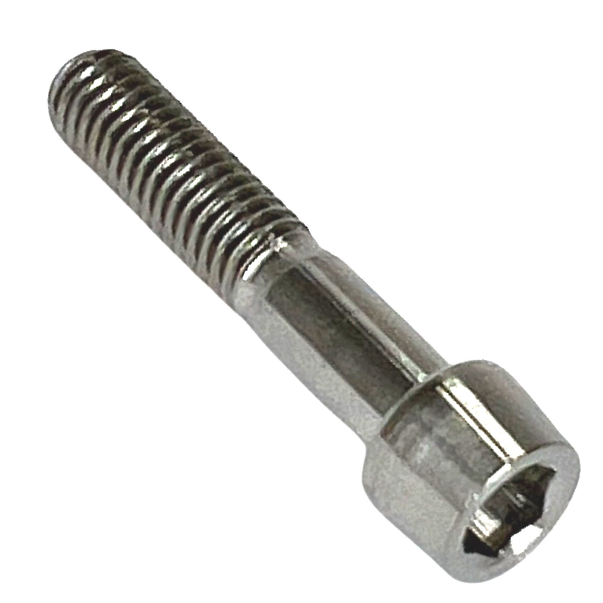 Fantic26 Fahrradsattel Titan M5x24 Schraube für Carbon Sattelklemme (Kleiner Kopf) Natur