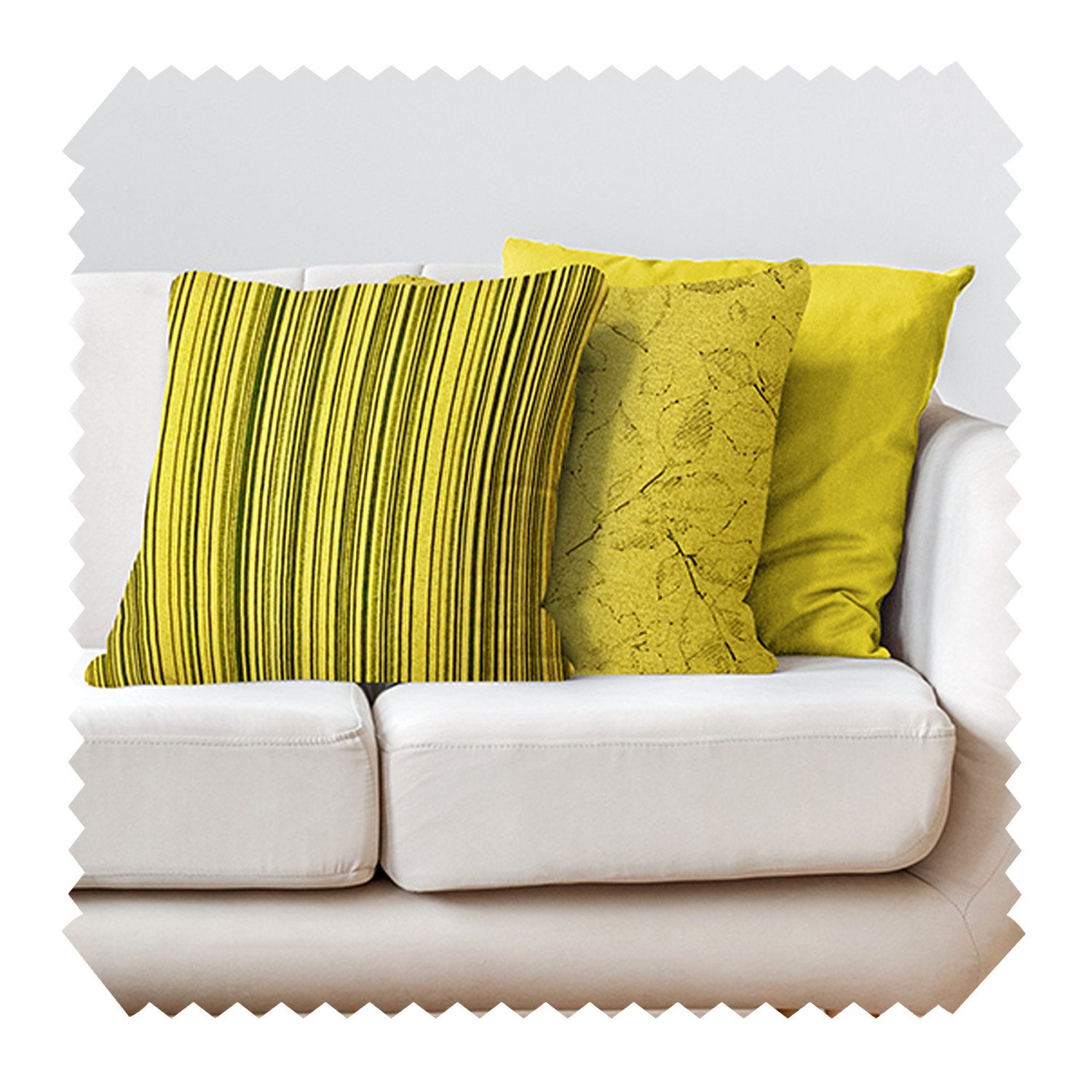 novely® Dekokissen 3er-SET DEKOKISSEN MALCHIN Kuschelweiche Sofakissen - Ki günstig online kaufen