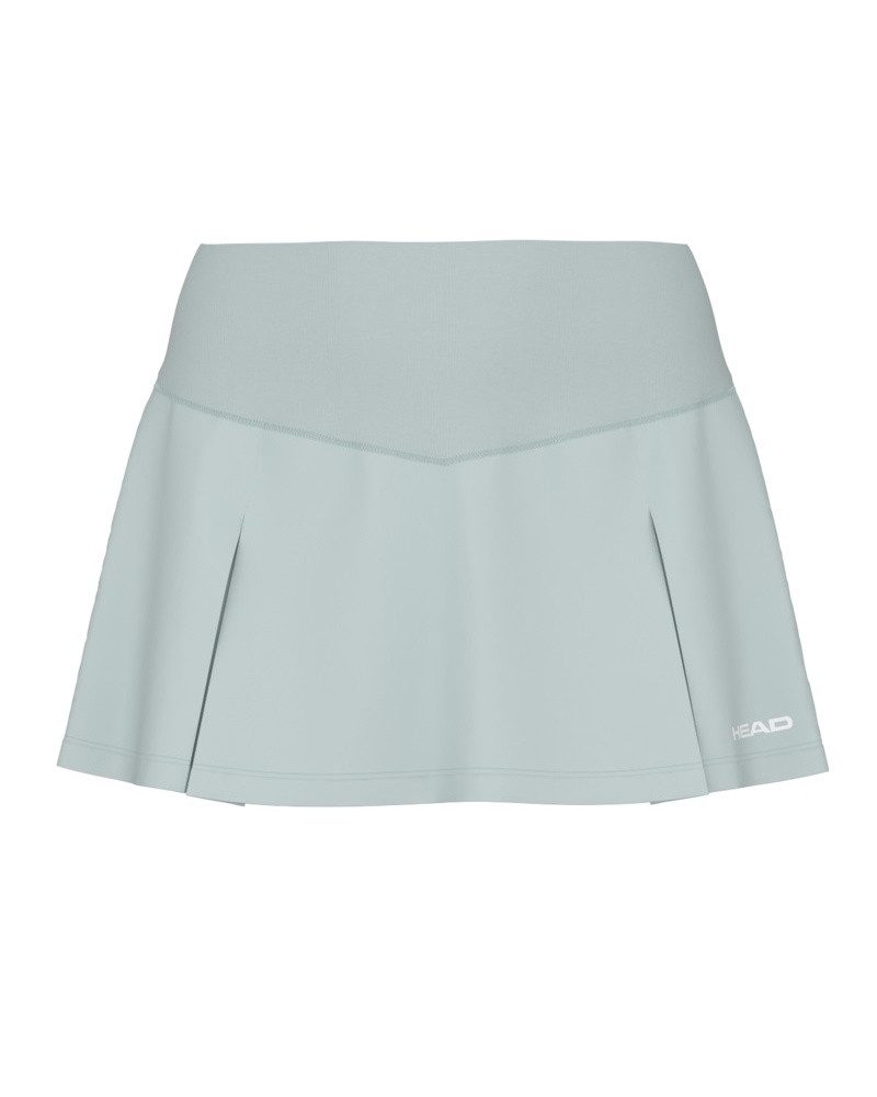 Head Tennisrock Dynamic 2024 (mit integrierter Innenshort) hellblau Damen