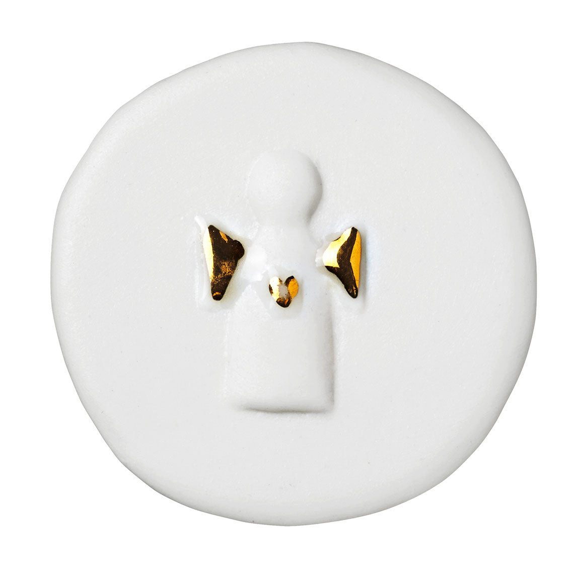Räder Design Dekofigur Glücksbringer-Münze aus Porzellan "Schutzengel" von räder design - Ges