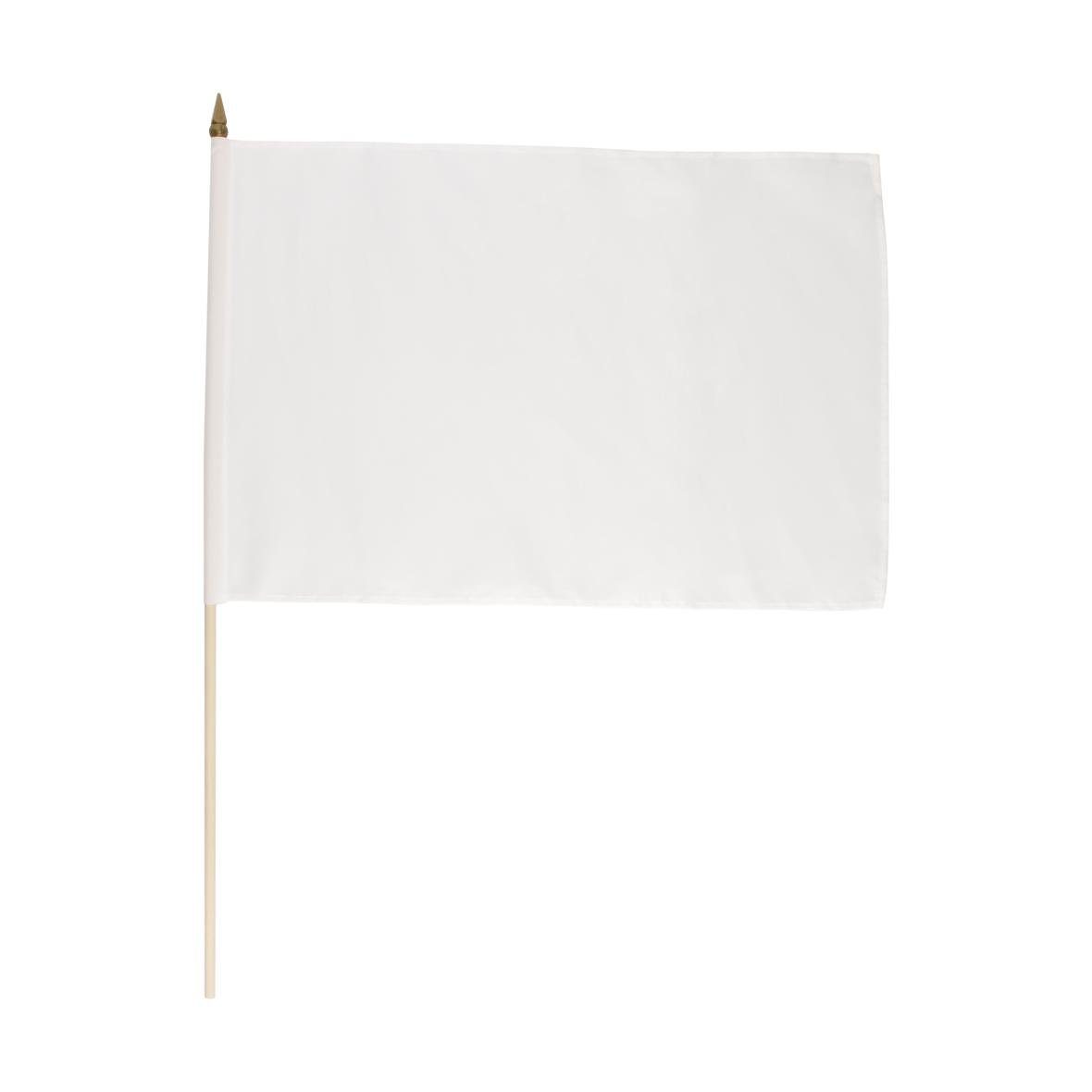 elasto Flagge Fahne "Wood" weiß