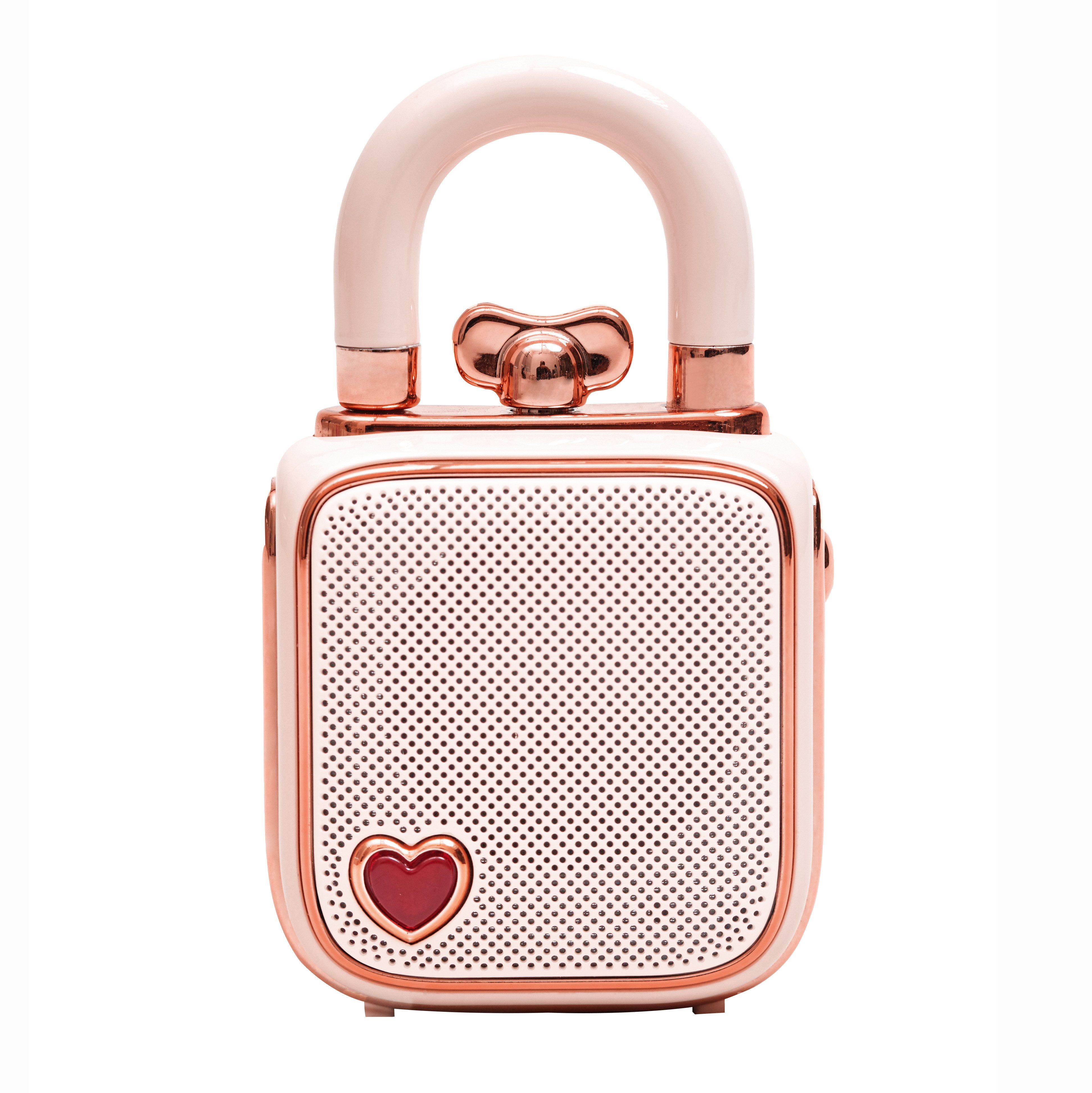 DIVOOM Divoom LoveLock - rosa Bluetooth-Lautsprecher