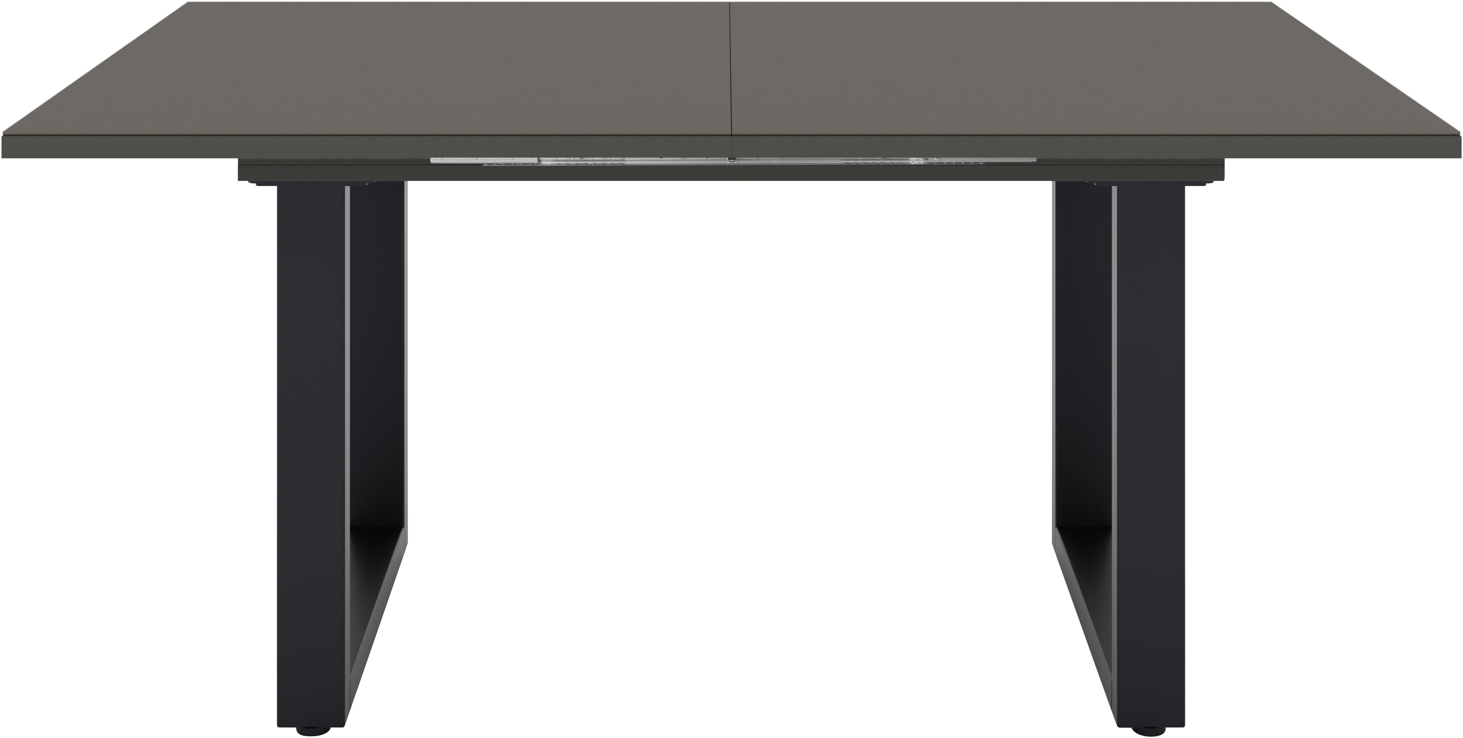 Mäusbacher Esstisch, Esstisch ausziehbar auf 210 cm, eckige Tischform, Gestell U-Form