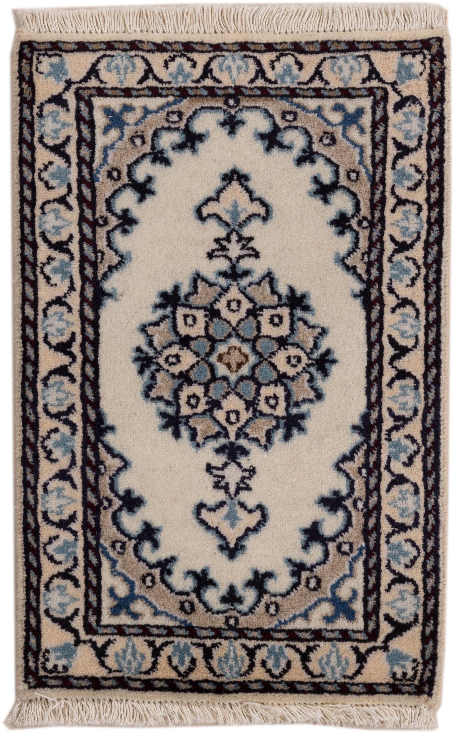 Nain Trading Orientteppich Nain 41x59 Handgeknüpfter Orientteppich / Perserteppich, rechteckig, Höhe: 12 mm