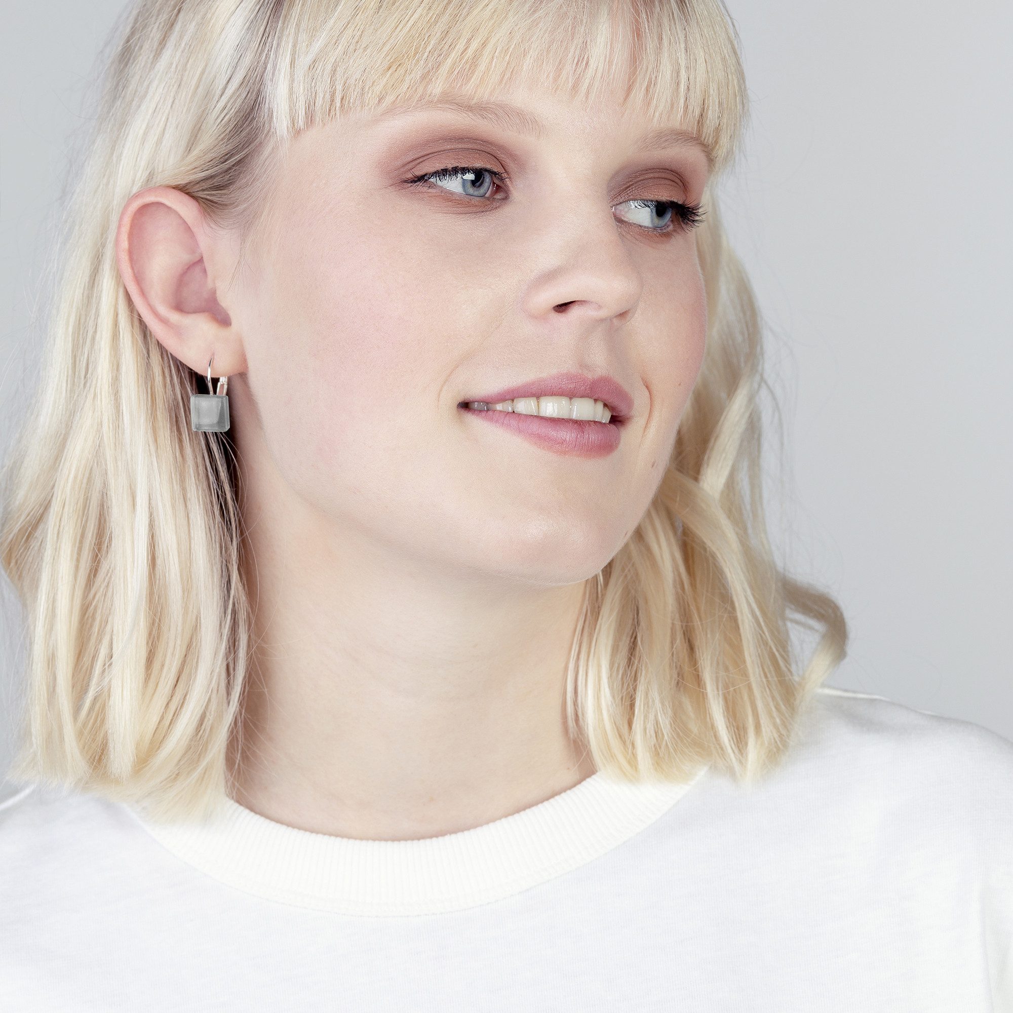 ALEXASCHA Paar Ohrhänger Geometrische Ohrringe Edelstahl • Kurze Hängeohrri günstig online kaufen