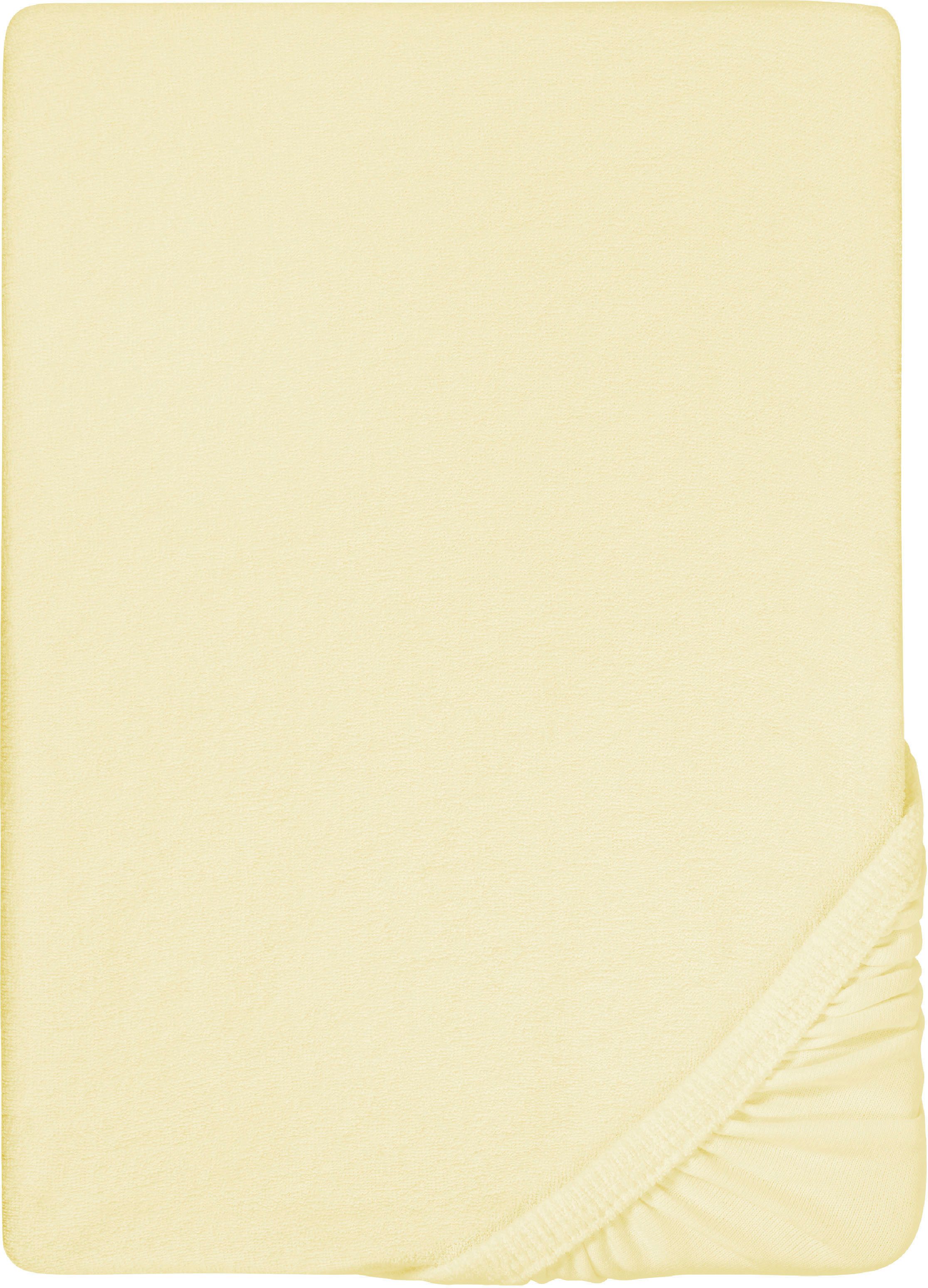 Biberna Spannbettlaken Pepe, Frottee, Gummizug: rundum, (1 Stück), weicher günstig online kaufen