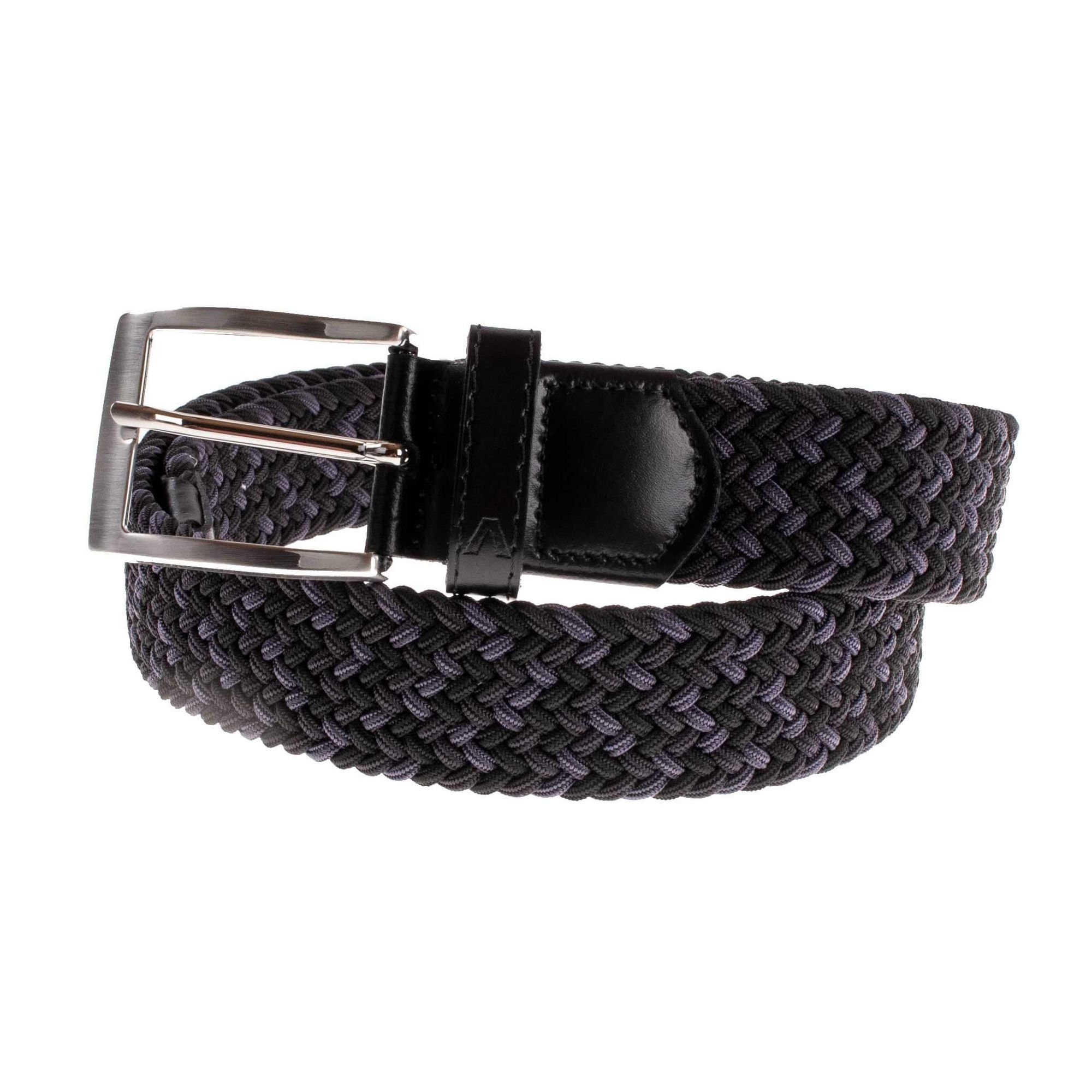 Alberto Flechtgürtel 01008735 Herren Gürtel Multicolor Braided