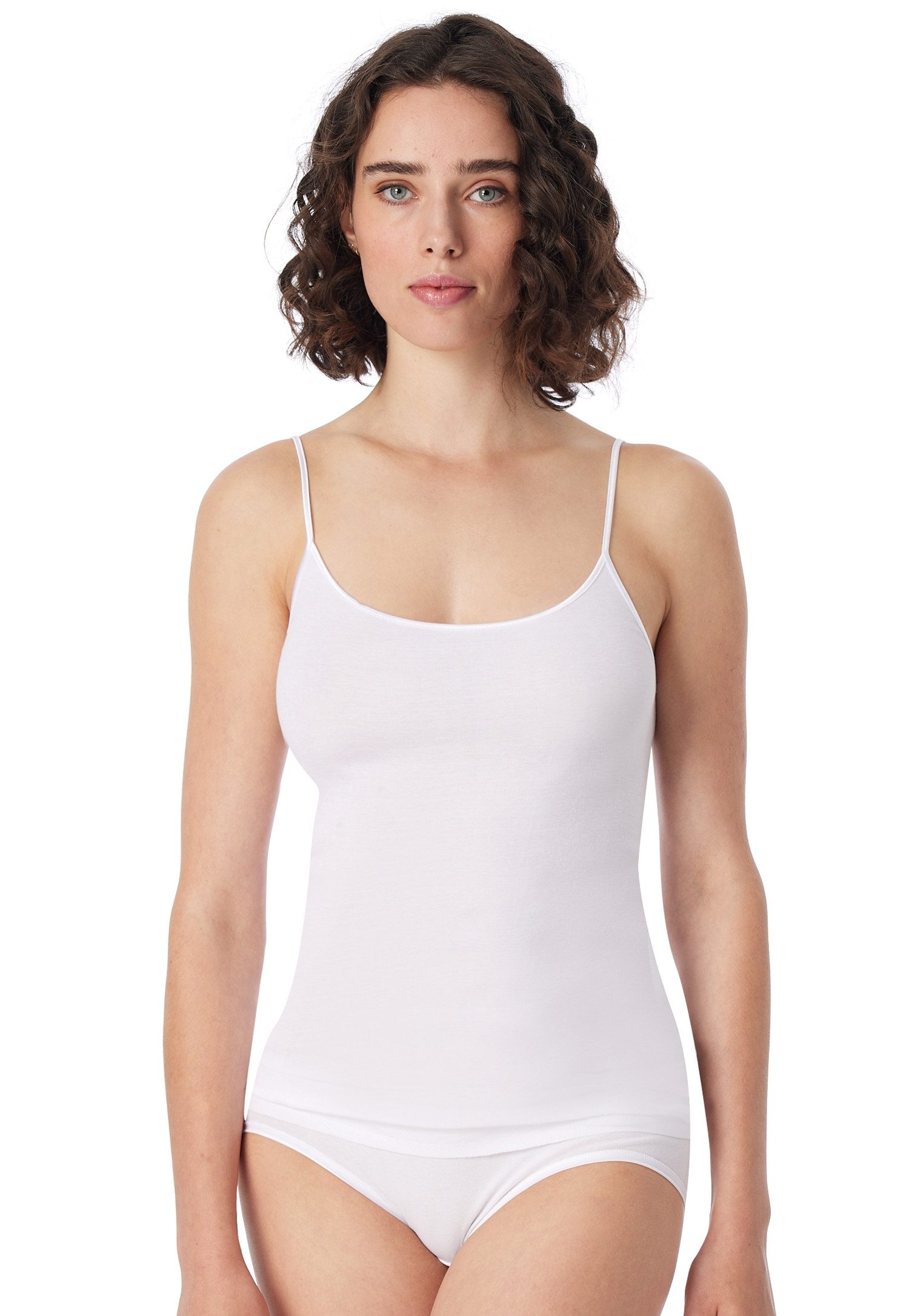 Schiesser Spaghettitop Luxury ohne störende Seitennähte, schmale Träger, ex günstig online kaufen