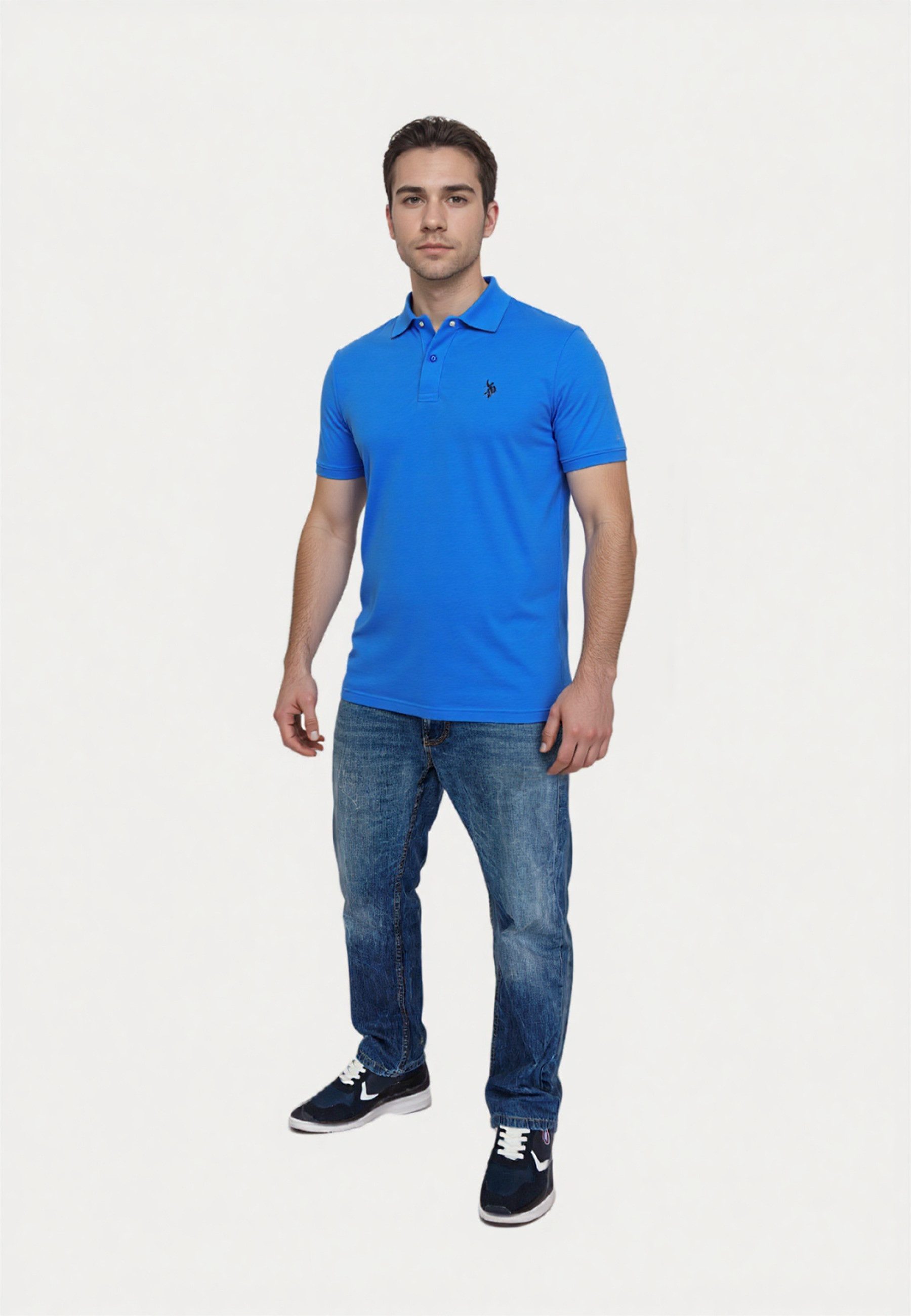 U.S. Polo Assn. Poloshirt Poloshirt Basic Kurzarmshirt (1-tlg., 1) günstig online kaufen