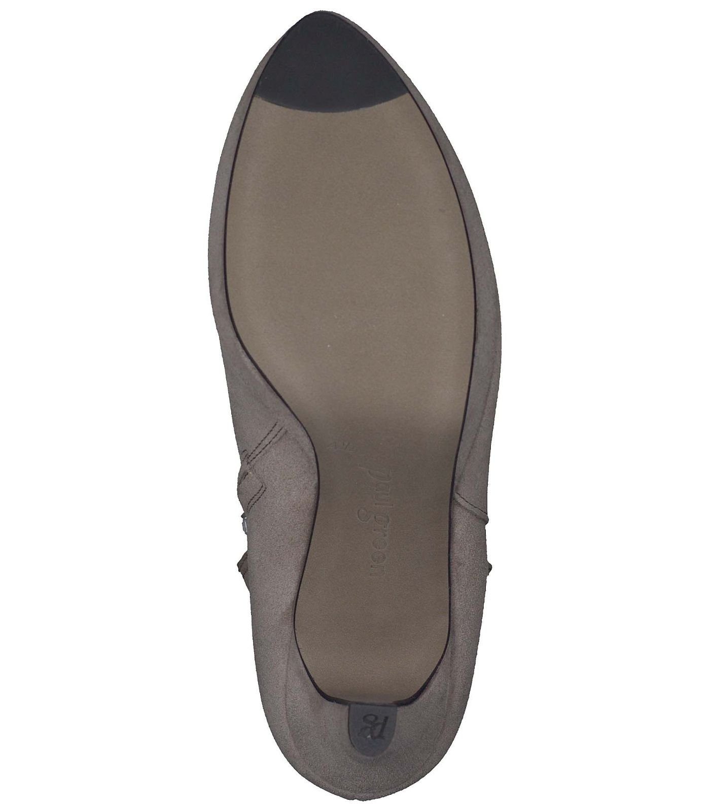 Paul Green Stiefelette Leder High-Heel-Stiefelette (17001704) Fango