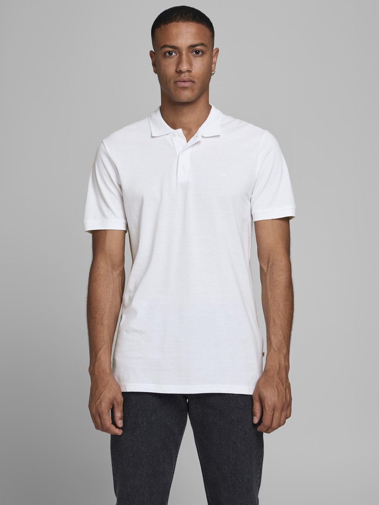 Jack & Jones Poloshirt Einfarbiges Polo günstig online kaufen