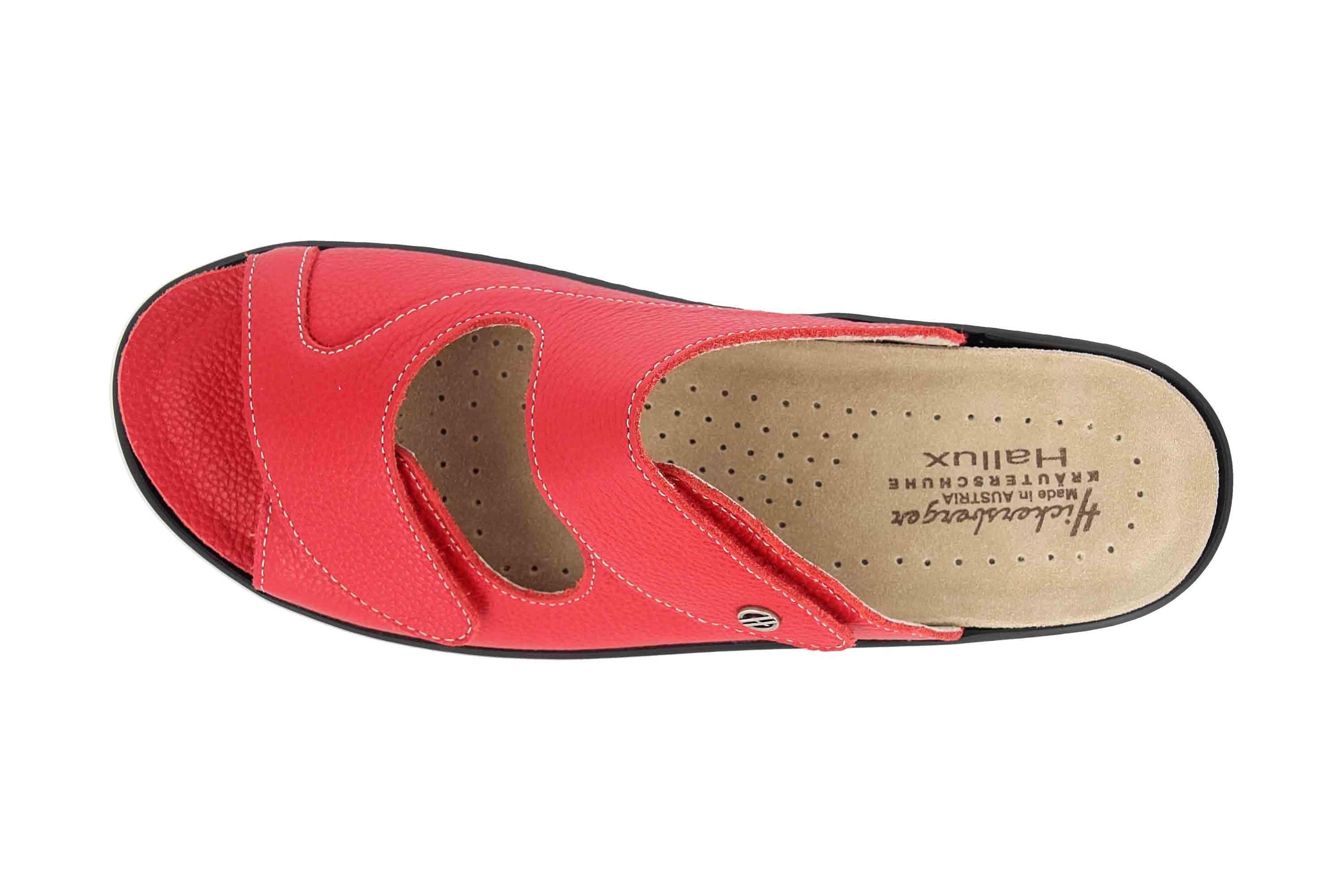 Hickersberger 6169-4110 Pantolette Leder rot