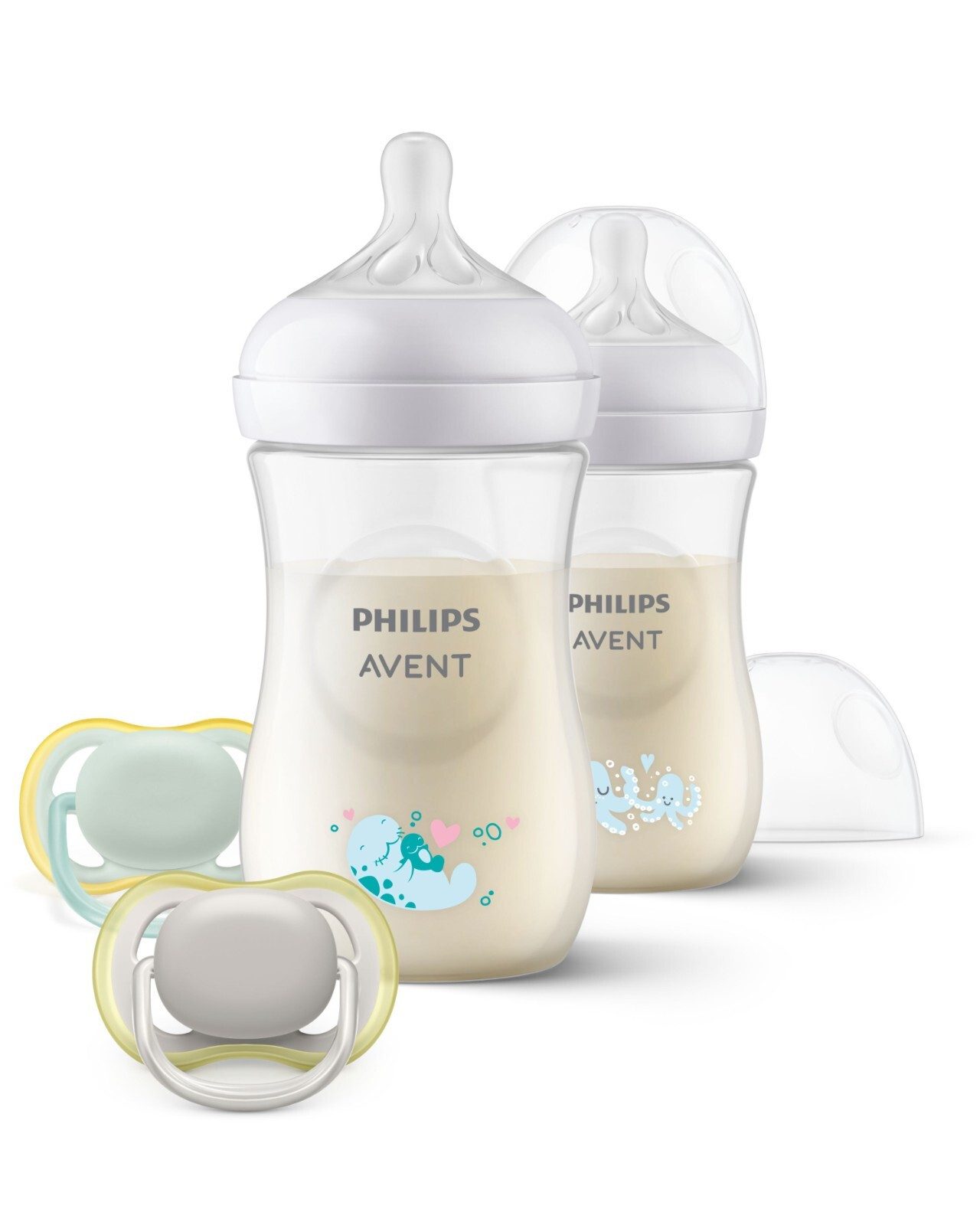 Neugeborenen-Geschenkset Geschenkset Babyflasche & Schnuller