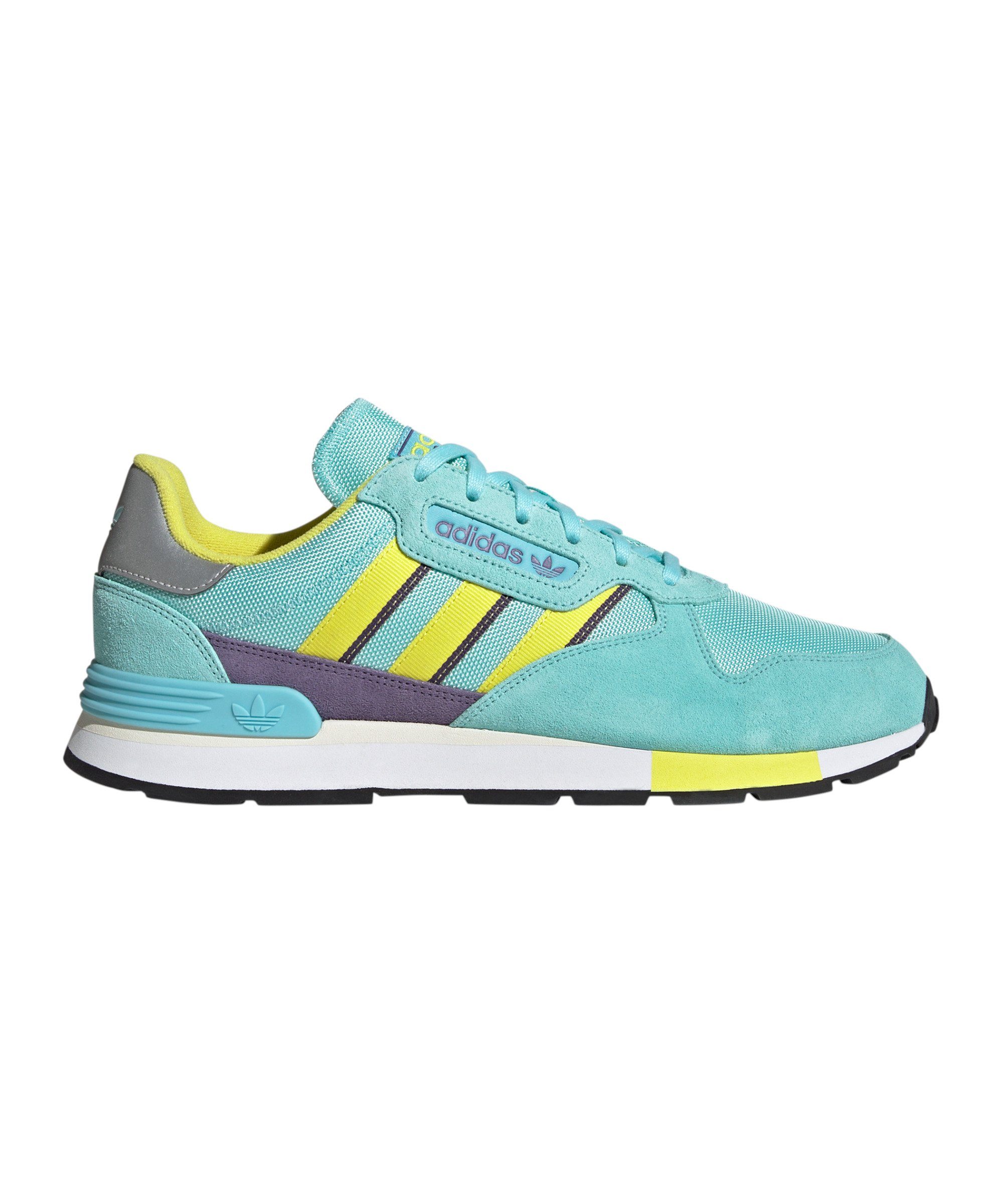 Jedes Mal sehr beliebt adidas Originals Treziod 2 Sneaker blaugelblila