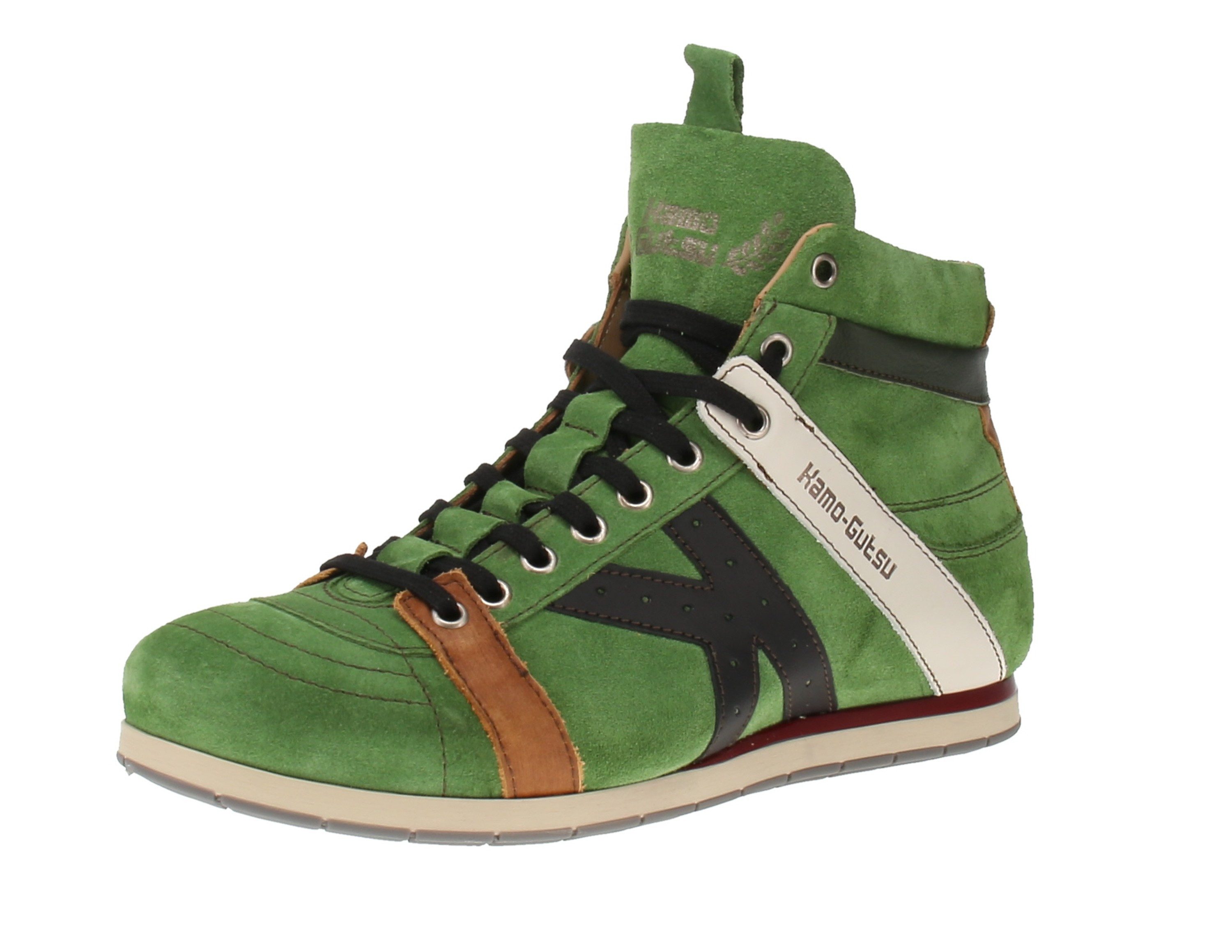 Kamo Gutsu TIFO-142 - Herren Freizeitschuhe - Prato-Oil-Black Sneaker