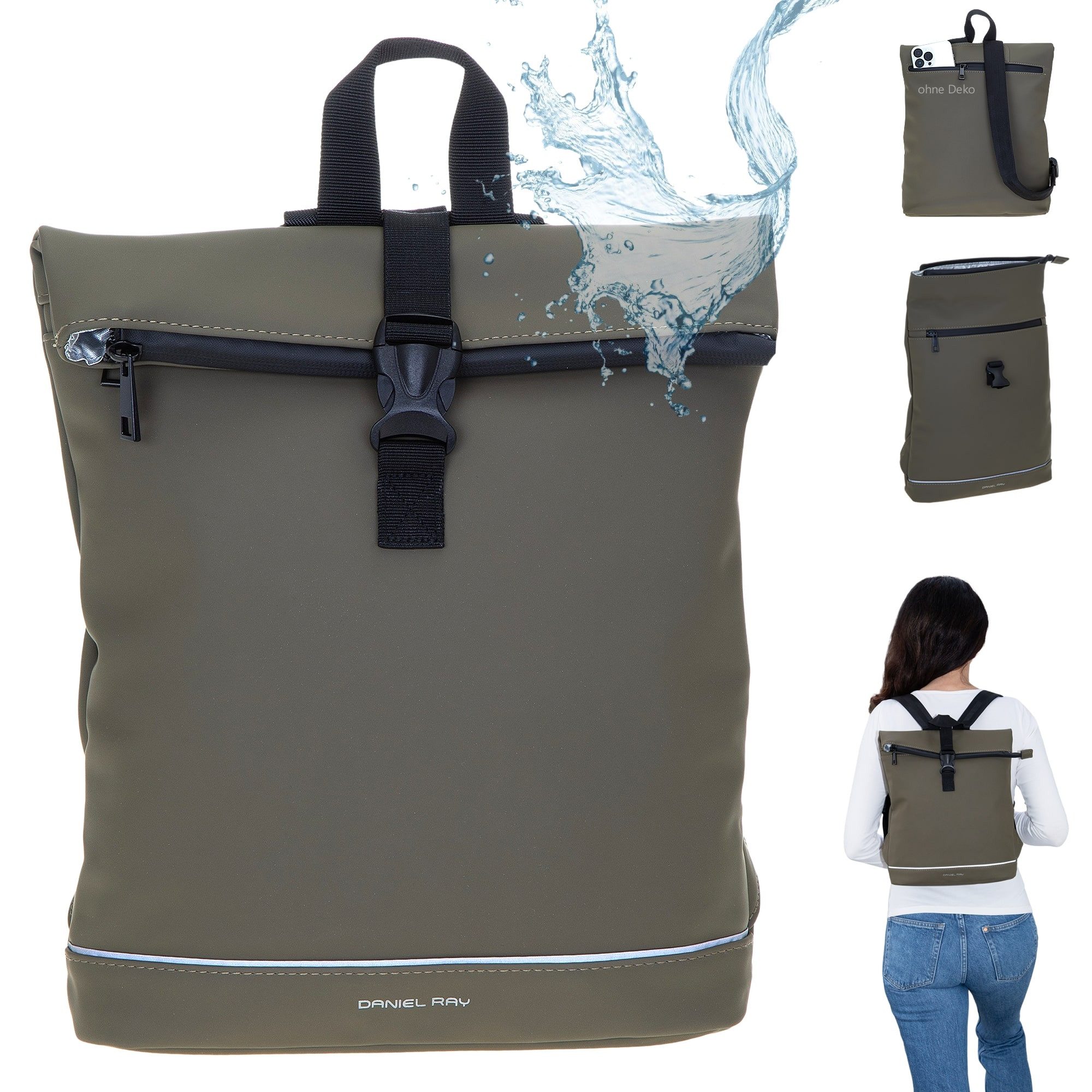 Daniel Ray Rucksack Damen Cityrucksack Daypack small klein Jeff wasserabwei günstig online kaufen