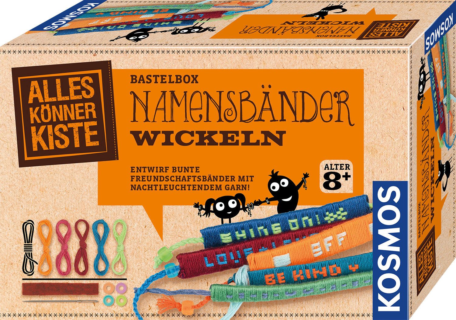 Kosmos Experimentierkasten Kosmos 604455 - Namensbänder wickeln - % Mitbringexperimente %