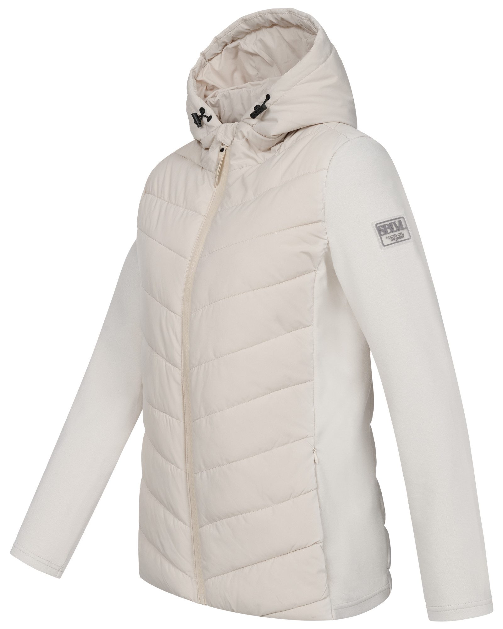 SUBLEVEL Steppjacke Damen Übergangsjacke Steppjacke Frühlingsjacke sportlich hybrid Jacke