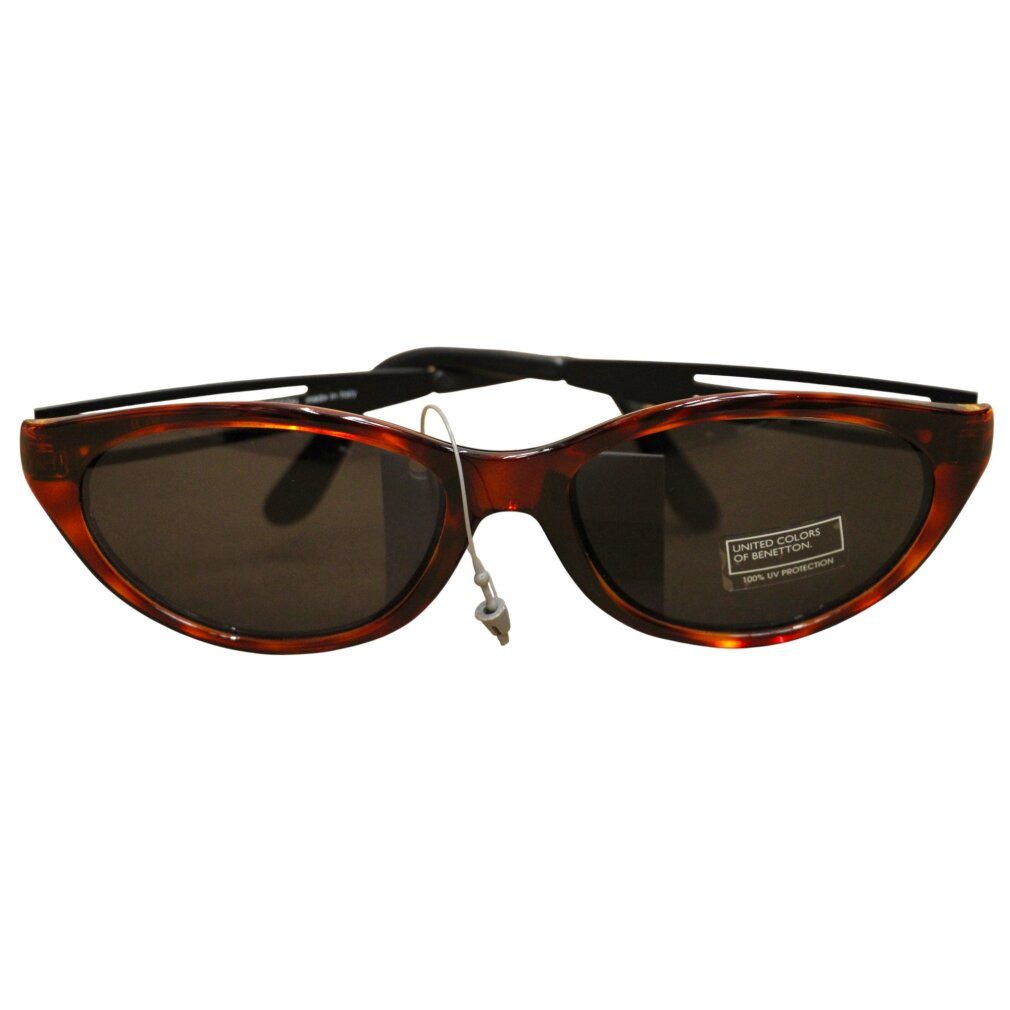 United Colors of Benetton Sonnenbrille Vereinigte Farben der Sonnenbrille Braun Cat's Eye Unisex
